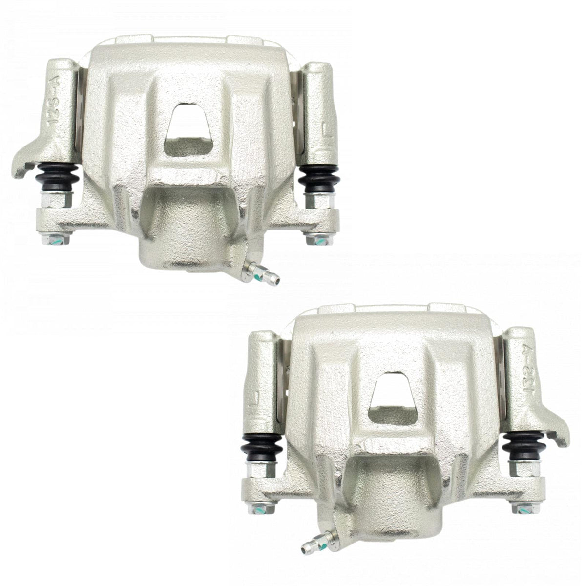 Trq Rear Brake Caliper Set Compatible With 2004-2010 Toyota Sienna