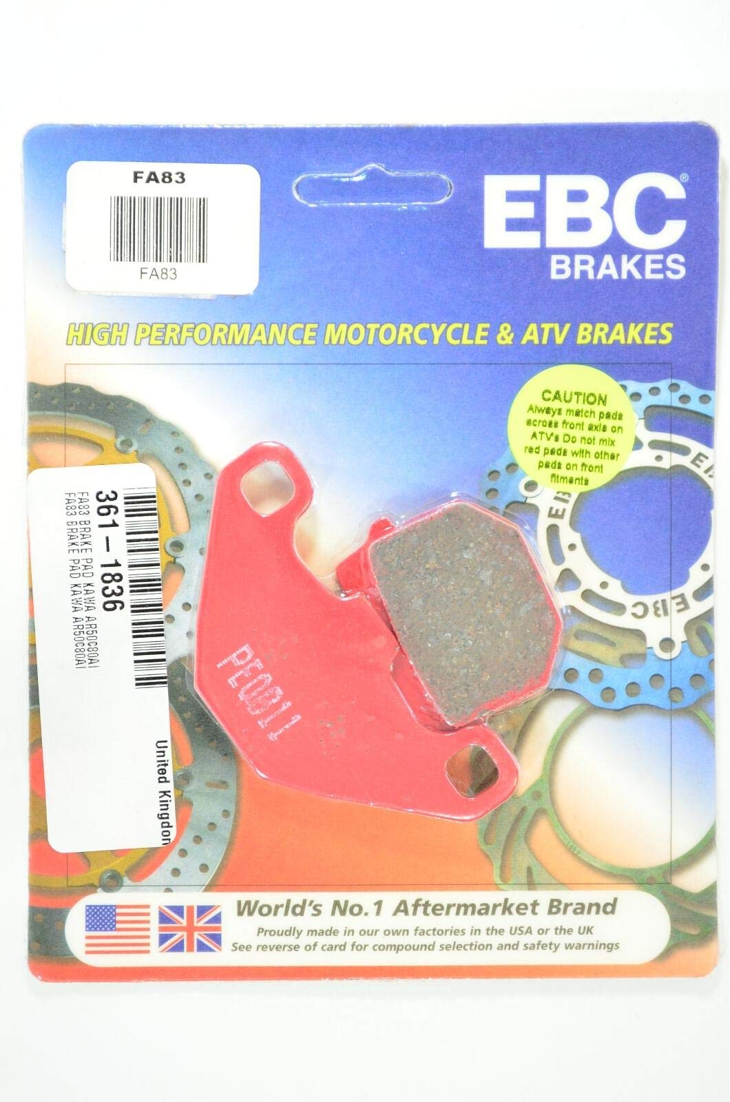 Ebc Brakes Fa83 Disc Brake Pad Set