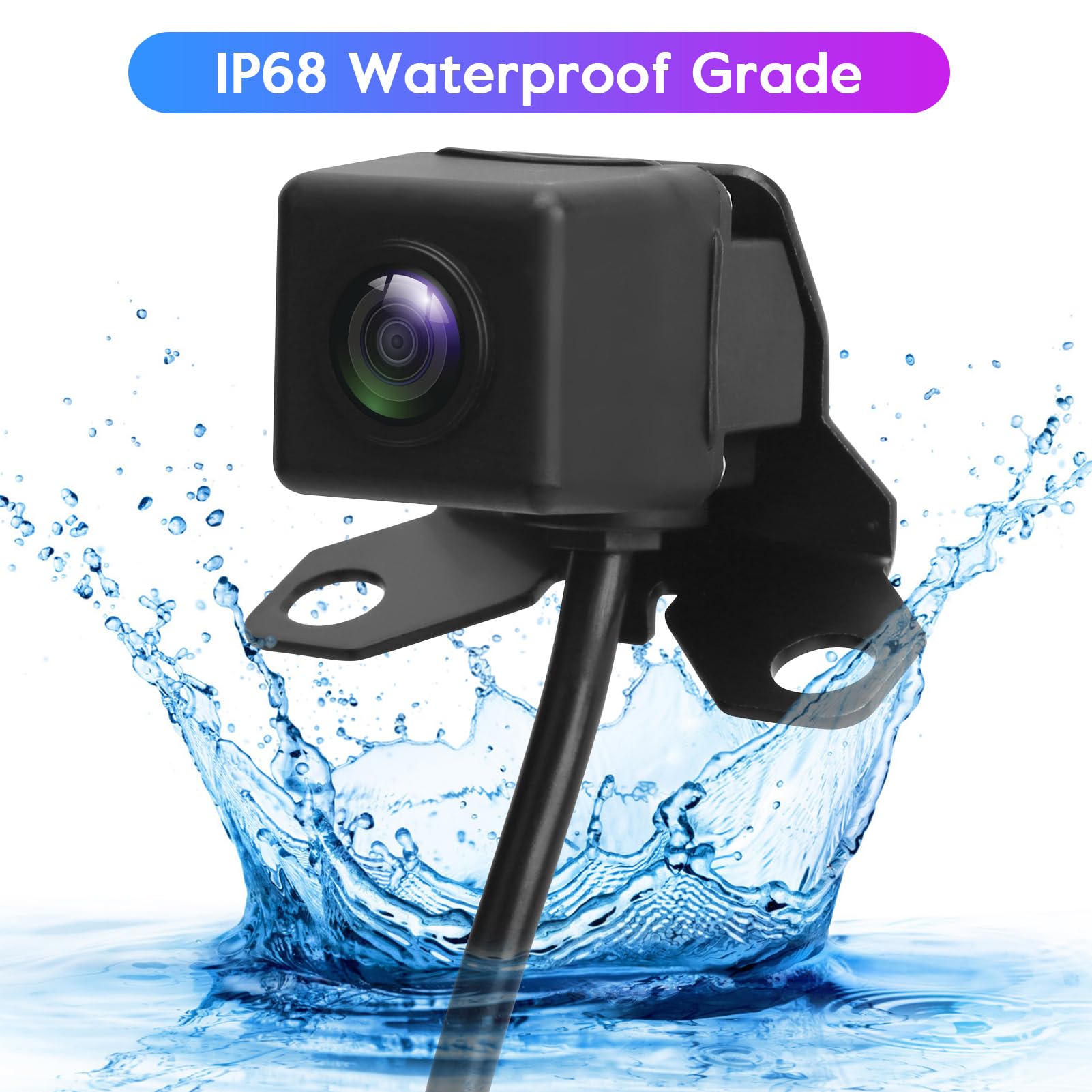 Waterproof Backup Cam Rear Park Assist Camera 957602P202 Replacement For Kia Sorento 2009-2013 95760-2P000 2011 2012 2013
