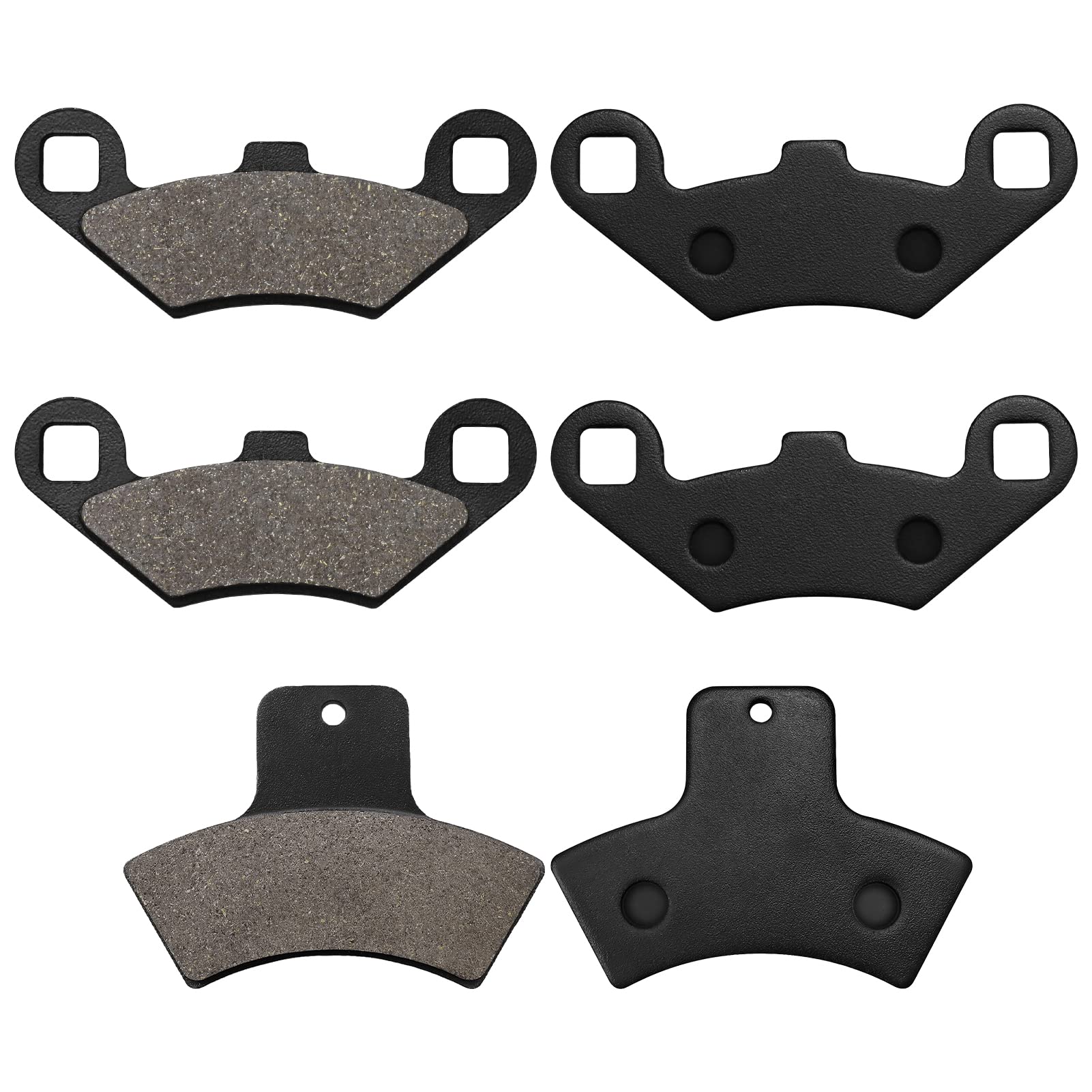 Front And Rear Brake Pad Replacement For Polaris Sportsman 500 335 400 500 4 X 4 Rse Ho Scrambler 400 Trail Blazer 250 Scrambler
