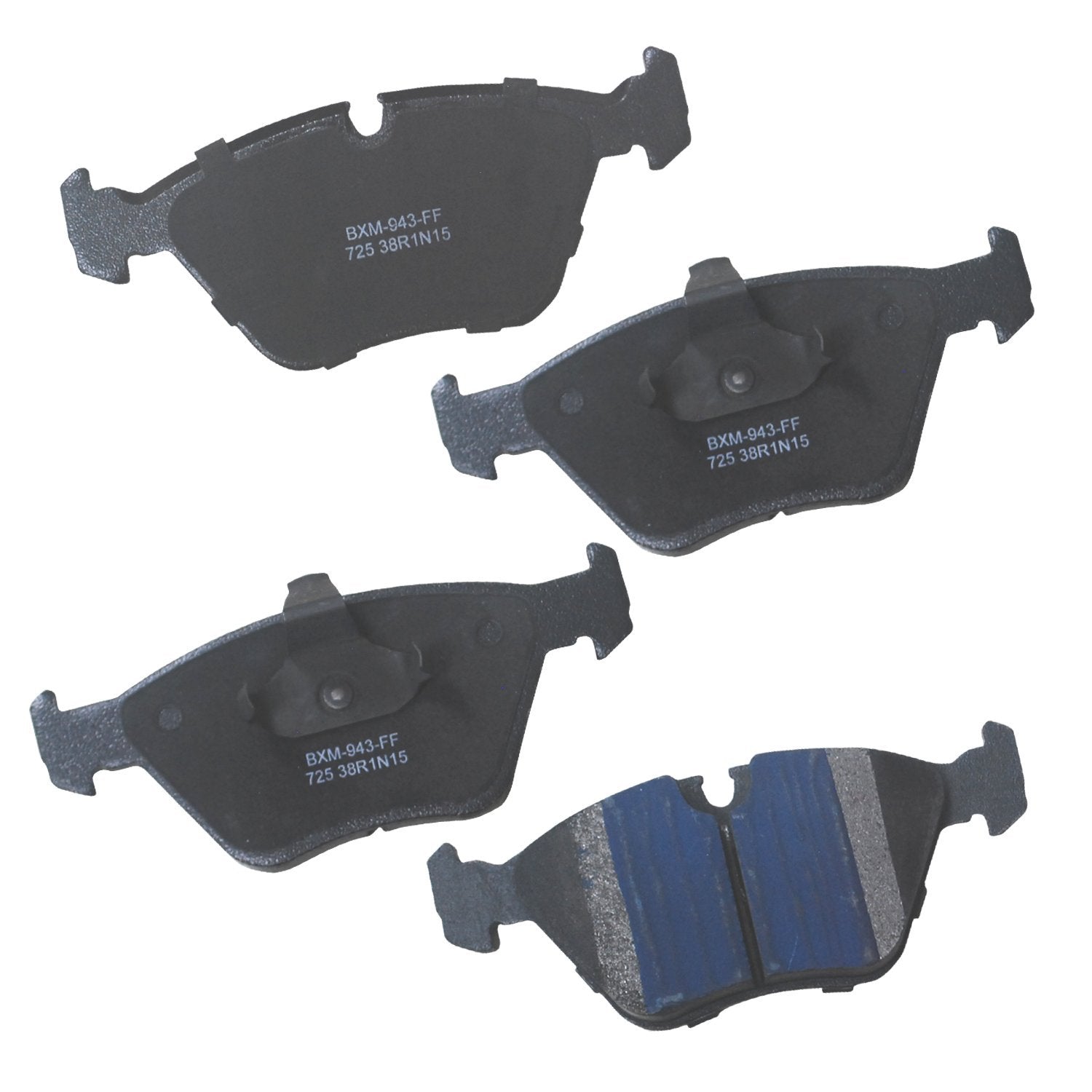 Bendix Premium Sbm725 Semi-Metallic Front Brake Pads For Bmw 528I 1998-1996