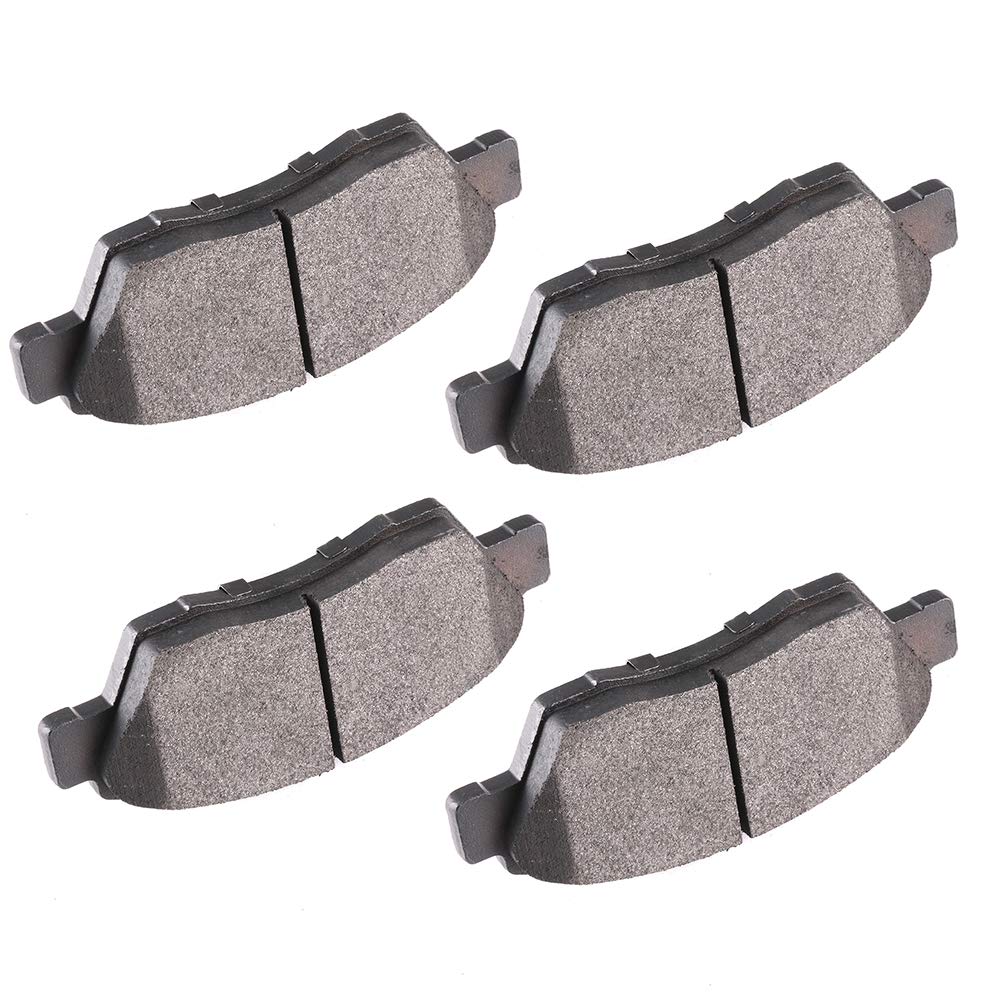 Cciyu D621 Professional Ceramic Front Brake Pads Set Fit For 2003-2011 For Honda Civic