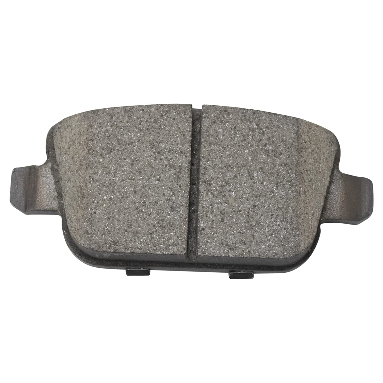 Trq Rear Brake Pad & Rotor Kit Brake Pads Brake Rotor Ceramic Premium G-Coated Compatible With 2008-2012 Land Rover Lr2