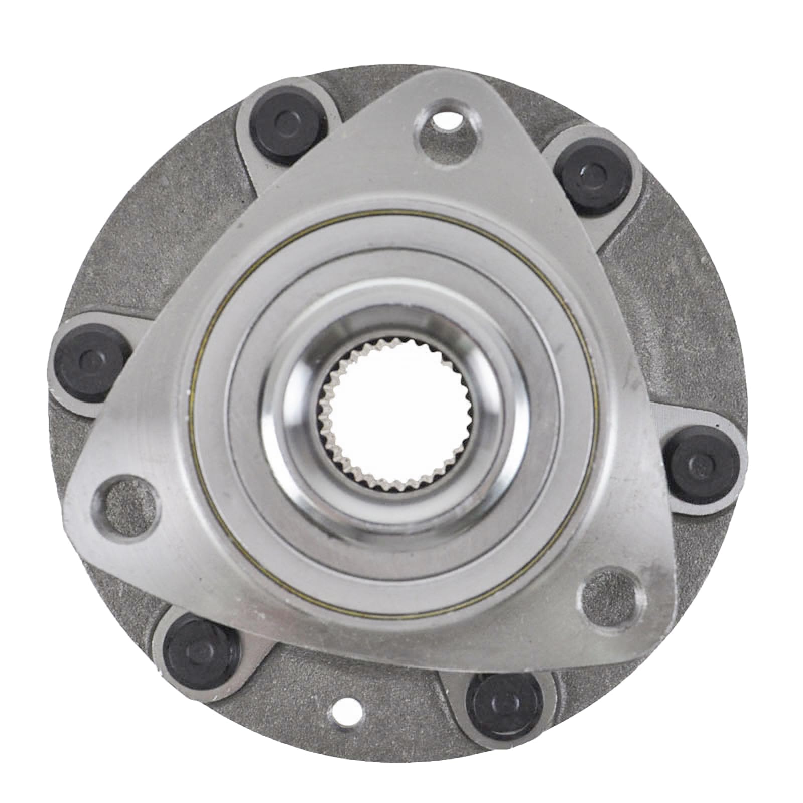 Trq Front Wheel Bearing & Hub Assembly With Abs Sensor Compatible With 2007-2008 Hyundai Entourage 2006-2014 Kia Sedona