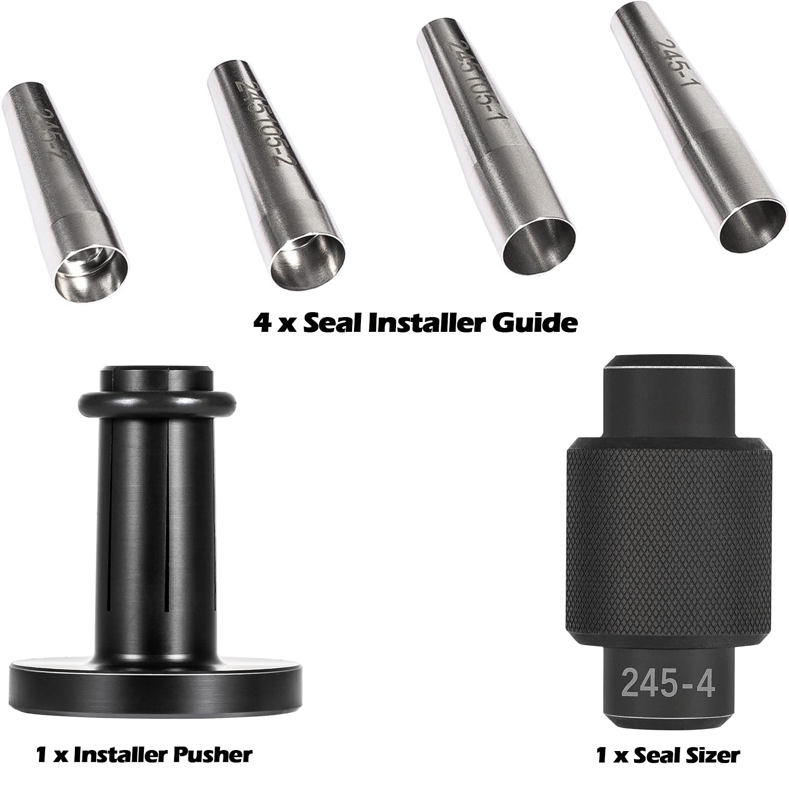 6706 Fuel Injector Rail Assembly Remover & Gm245 Fuel Injector Seals Tools Perfectly Fits For Gm Engines