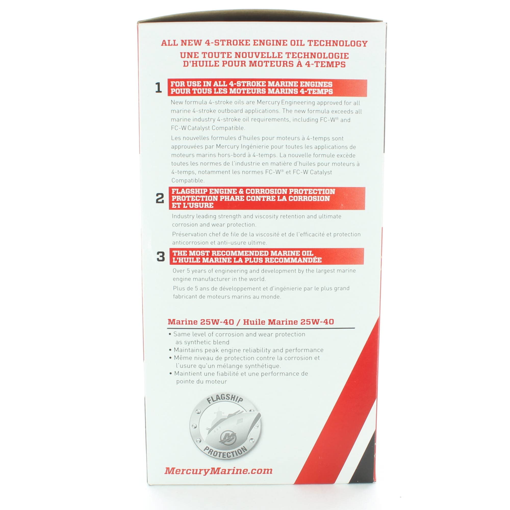 Mercury 25W-40 Oem Oil Change & Filter Kit 40-50-60Hp Four Stroke Outboard 8M0081916