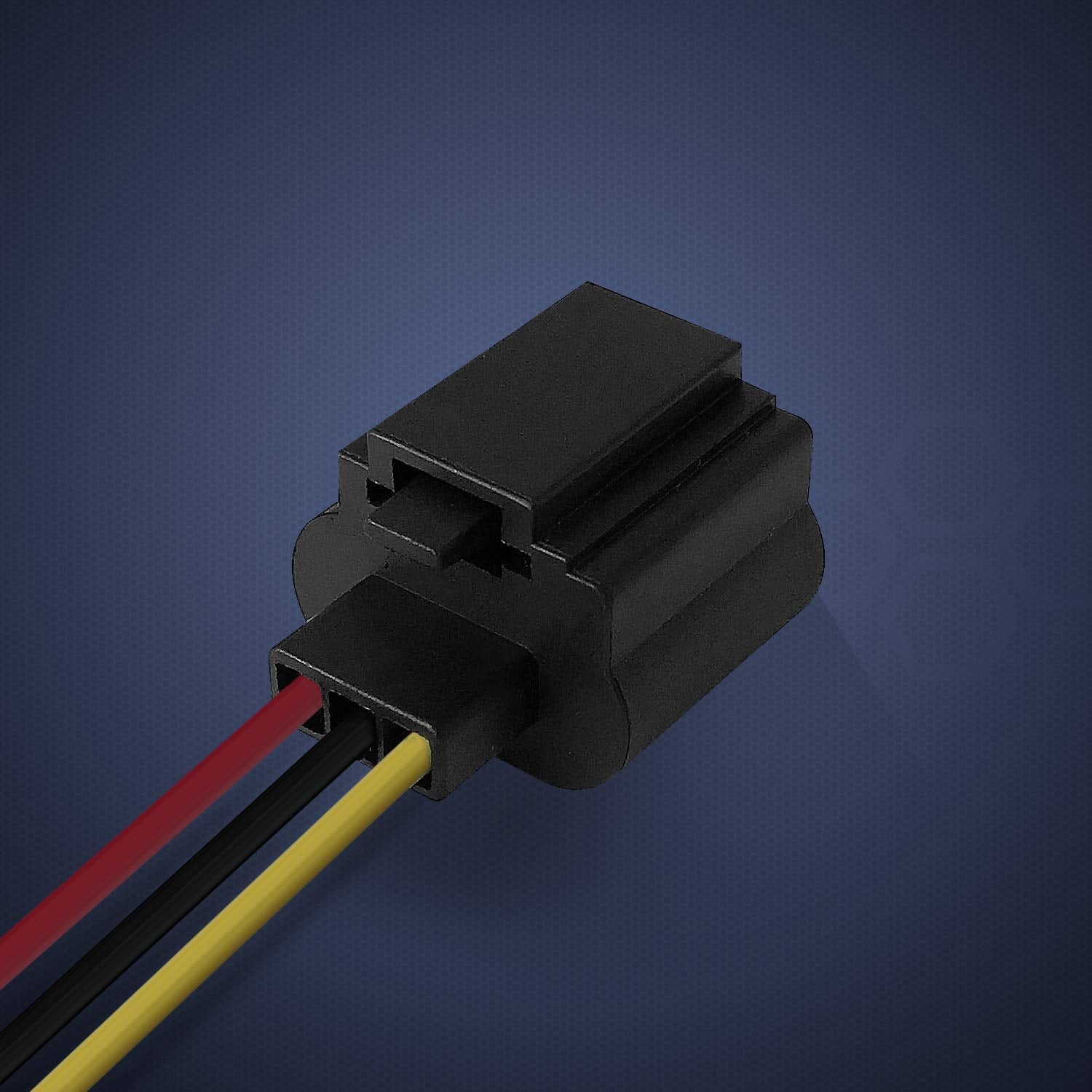 9008 H13 Wiring Harness Pigtail Socket Connector Led Bulb Replacement Female Sockets(Pack Of 2)