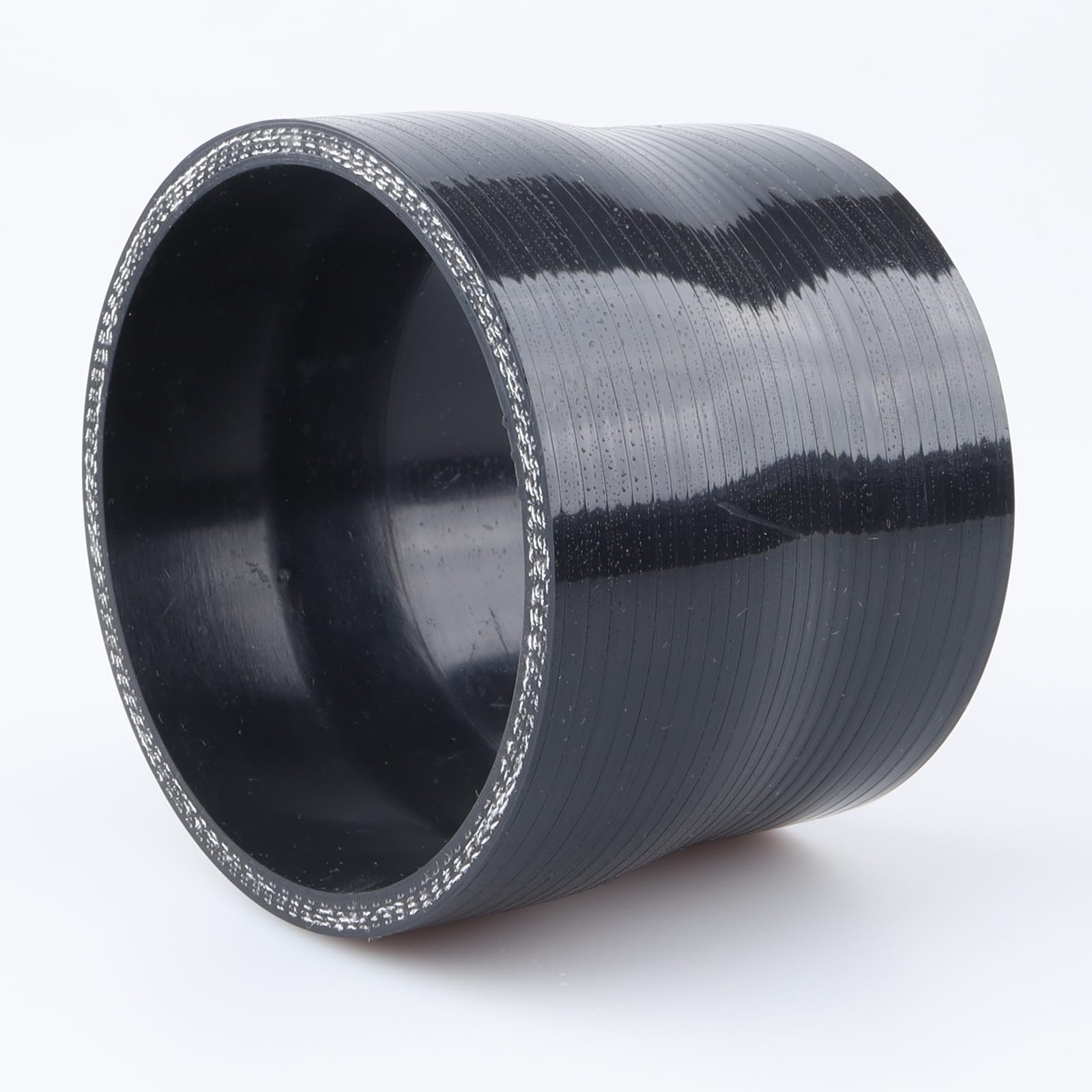 Ac Performance Id 3.75'' To 3.5'' (95Mm To 89Mm) Silicone Hose Straight Reducer 4-Ply Reinforced Black, 3'' Length
