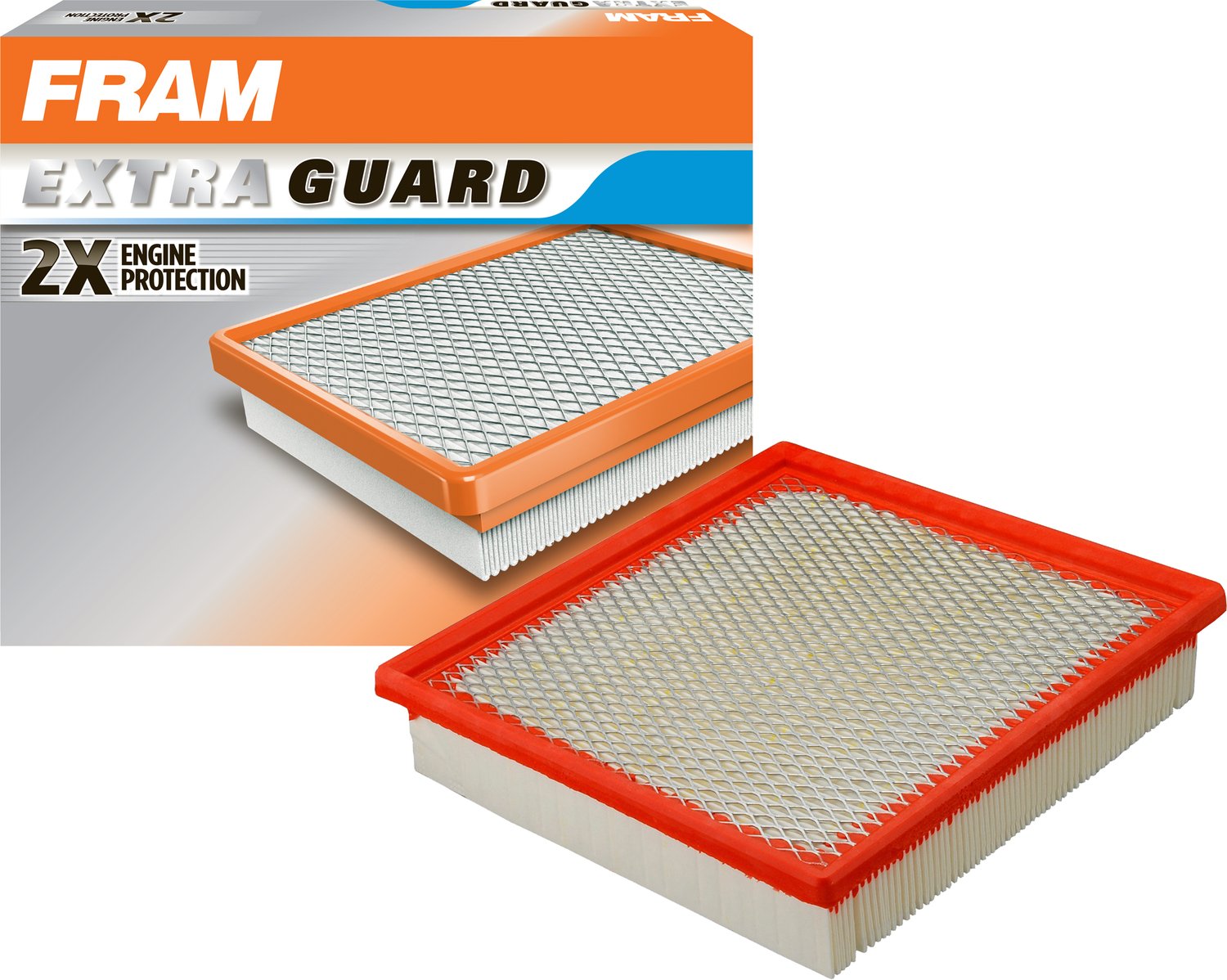 FRAM Extra Guard CA9762 Replacement Engine Air Filter for Select Lexus, Toyota, Chrysler, and Dodge Models, Provides Up to 12 Mo