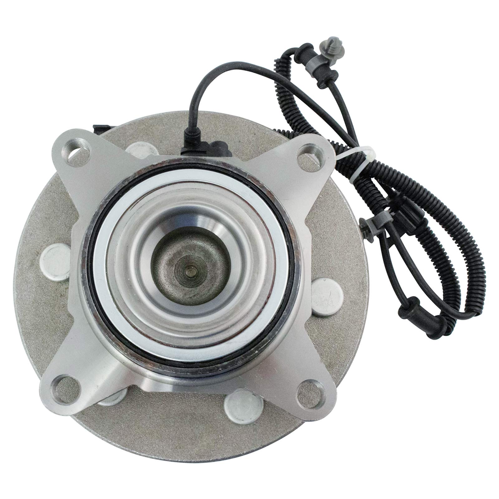 Trq Front Passenger Side Driver & Passenger Side Wheel Bearing & Hub Assembly With Abs Sensor Compatible With 2015-2017 Ford Exp