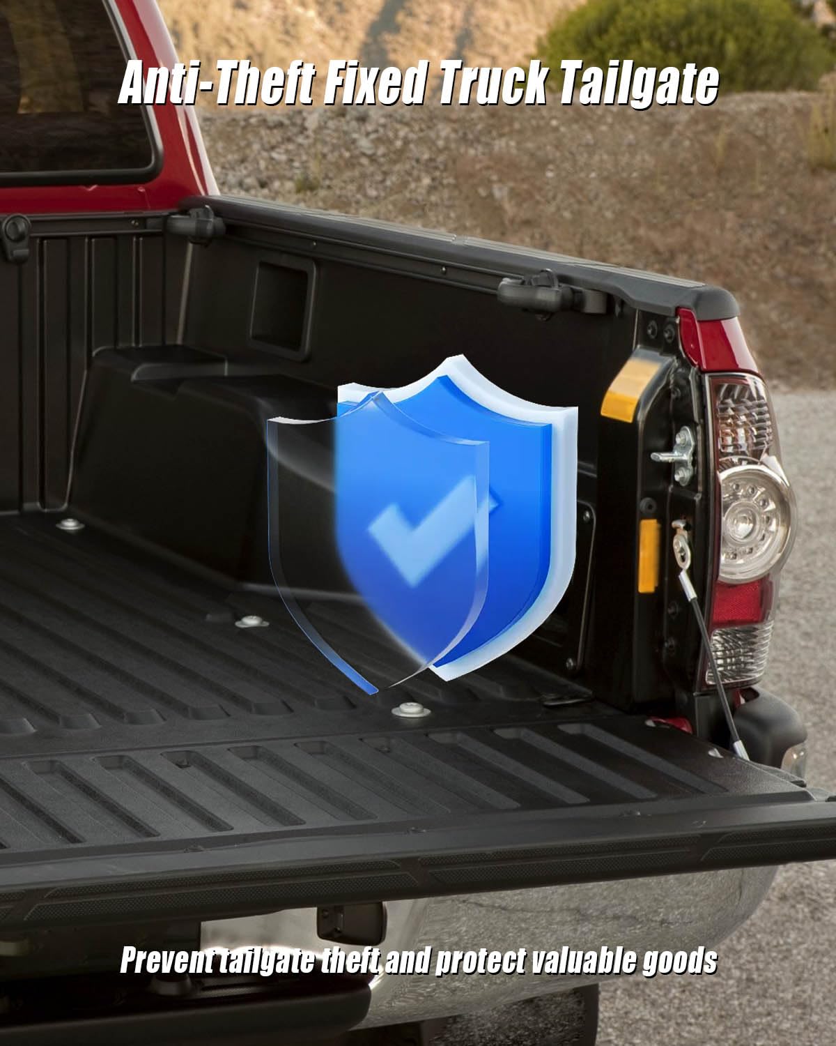 Tailgate Anti-Theft Lock Compatible With Toyota Tacoma 2016 2017 2018 2019 2020 2021 2022 2023 Truck Bed Tailgate Lock With Keys