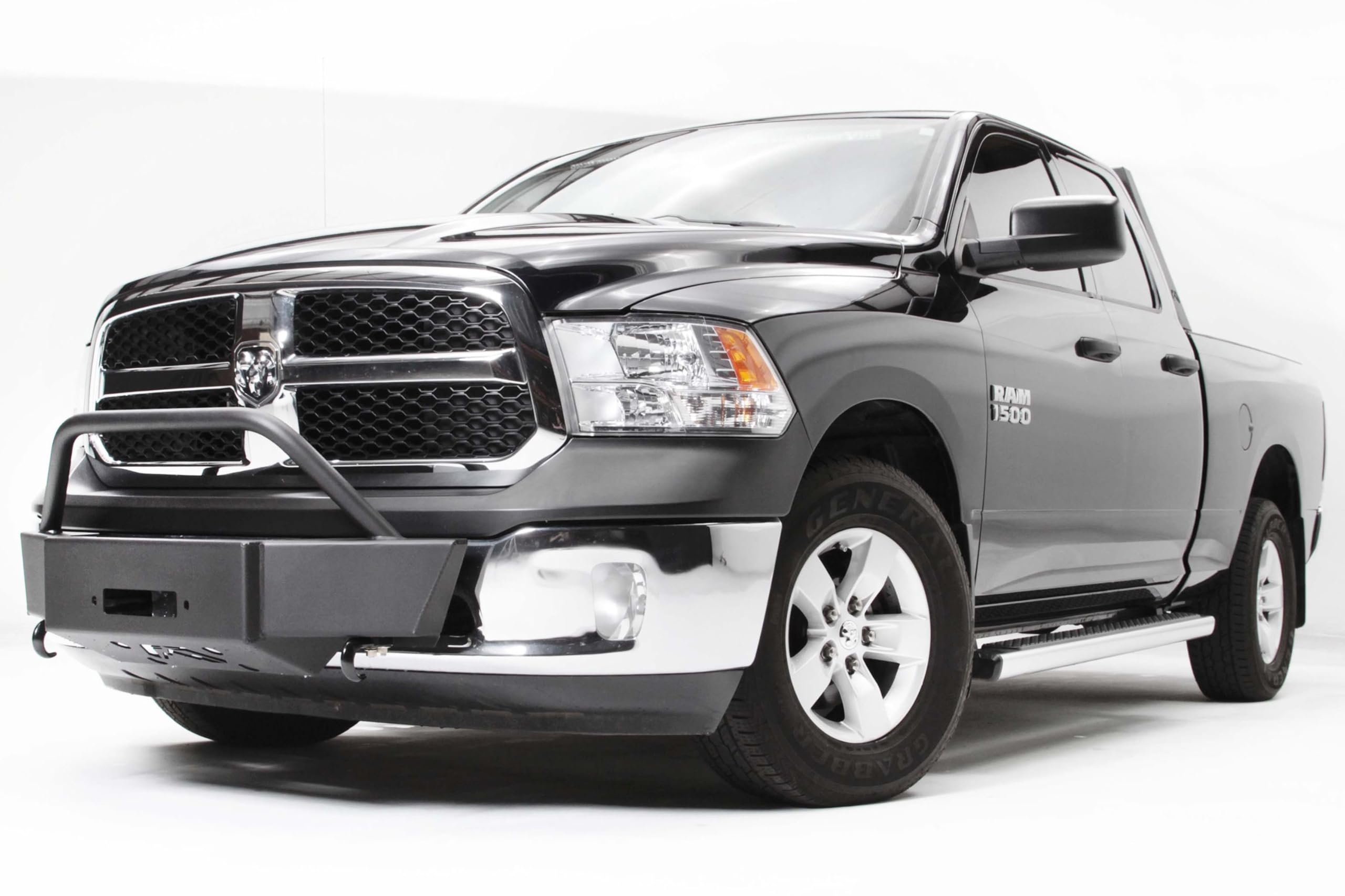 Fab Fours 03-18 Ram Hd 25-5500 Wnchmnt, Black