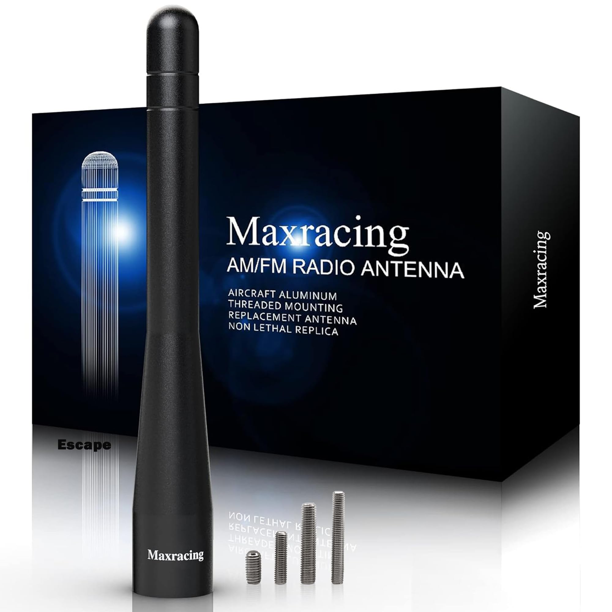 Maxracing Short Aluminum Antenna Compatible With Al21-D