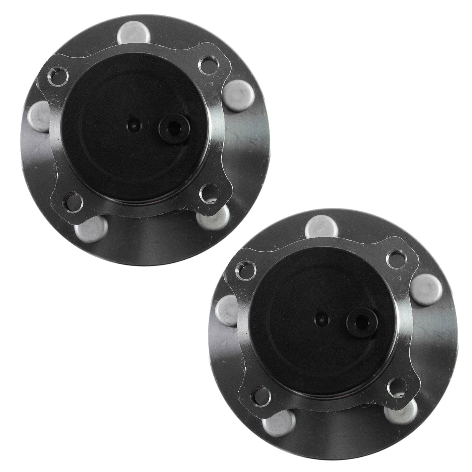 Trq Rear Wheel Hub Bearings Assembly Set Compatible With 2004-2008 Mazda 3