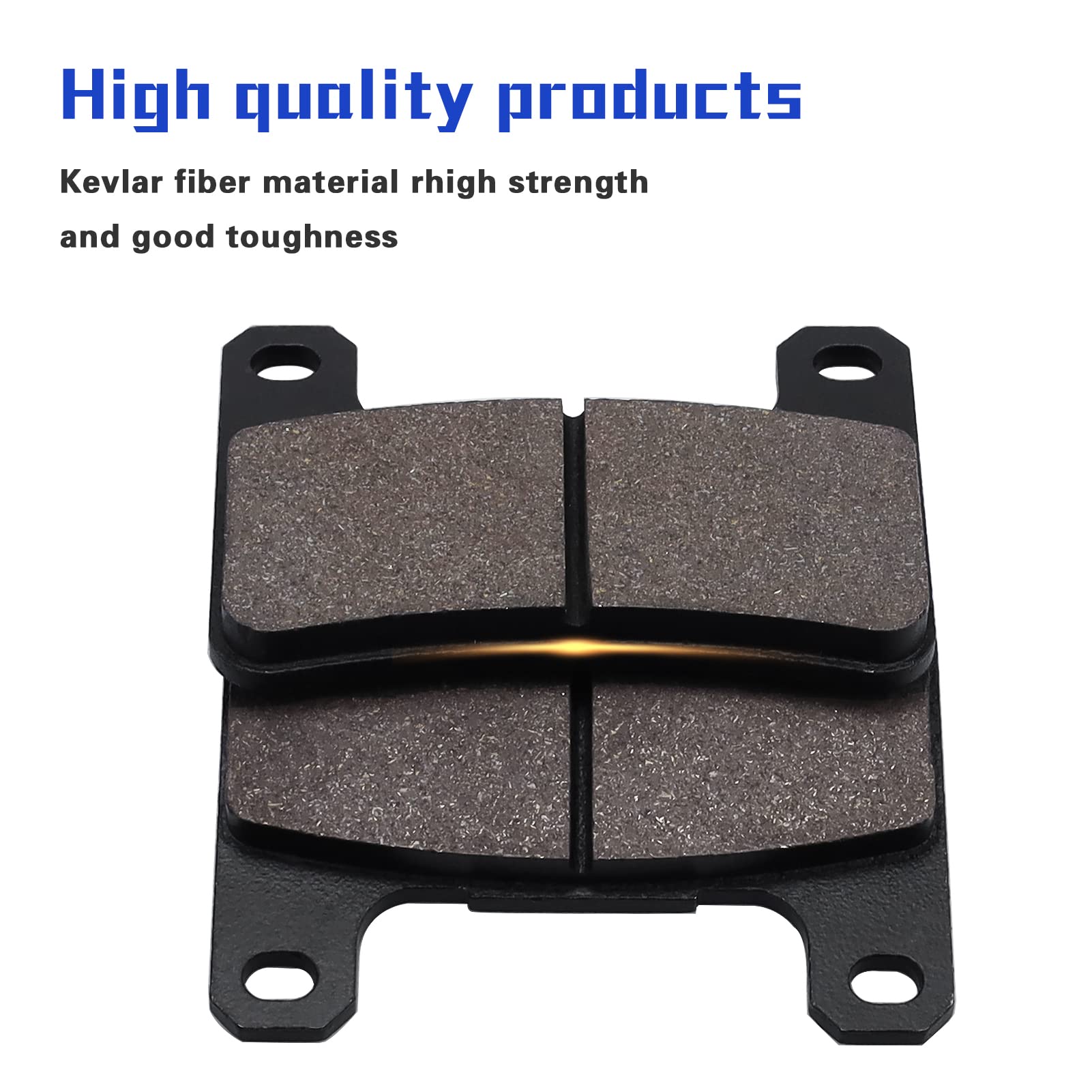 Sollon Brake Pads Front And Rear For Suzuki Gsxr 1000 2004 2005 2006, Gsxr 600 K4/K5 2004 2005, Gsxr 750 K4/K5 2004 2005