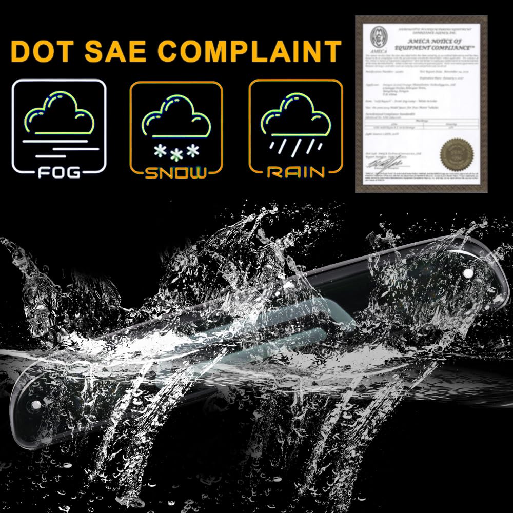 G-Plus Led Third Brake Light Compatible With Ford F250 F350 F450 F550 Super Duty 1999-2016 Rear 3Rd Cargo Led Tail Lamp Smoky Le