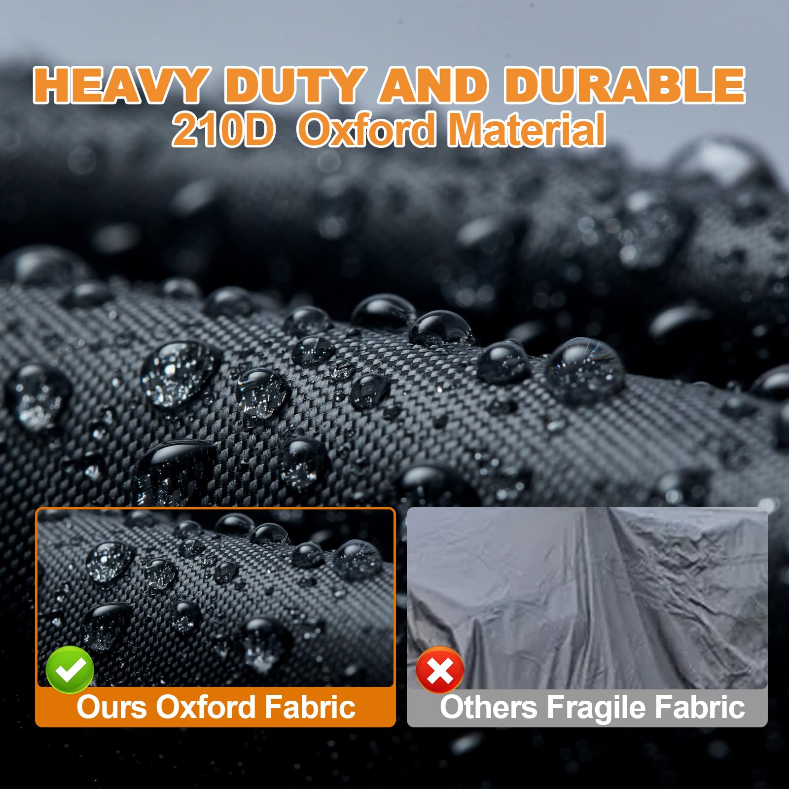 Neverland Atv Cover Waterproof Outdoor Heavy Duty Atv Covers Dustproof Anti-Uv 4 Wheeler Cover All Weather Protection Four Wheel