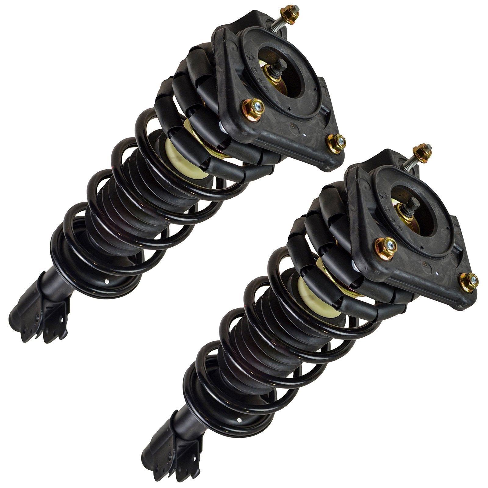 Trq Rear Strut & Coil Spring Assembly Set Driver & Passenger Sides Compatible With 04-05 Chevrolet Classic 98-03 Malibu 99-04 Ol