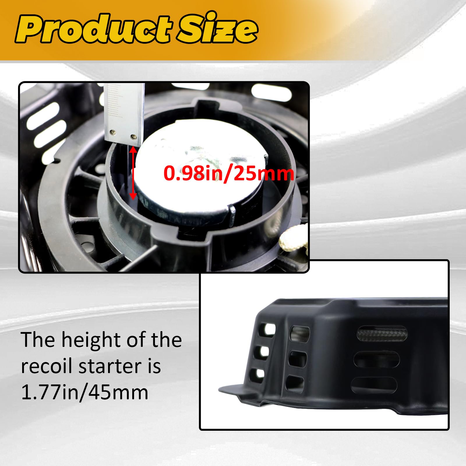 Wotian Pull Start Recoil Starter Assembly Compatible With Champion 196Cc 208Cc 224Cc Generator Parts Part# 100156547-001