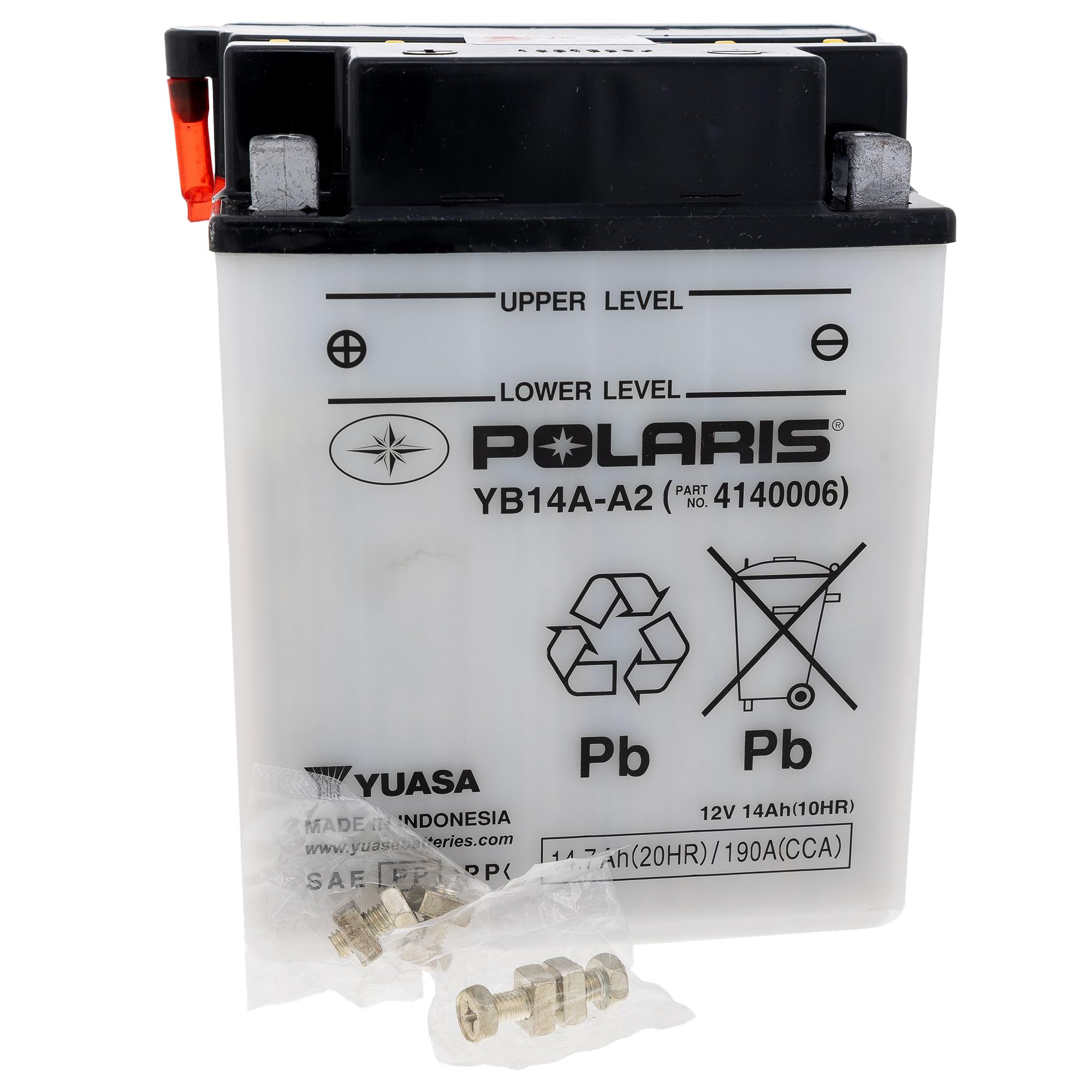 Atv Snowmobile Battery 4140006 Polaris 2005 2008 2019 Xc Lx 550 Sportsman