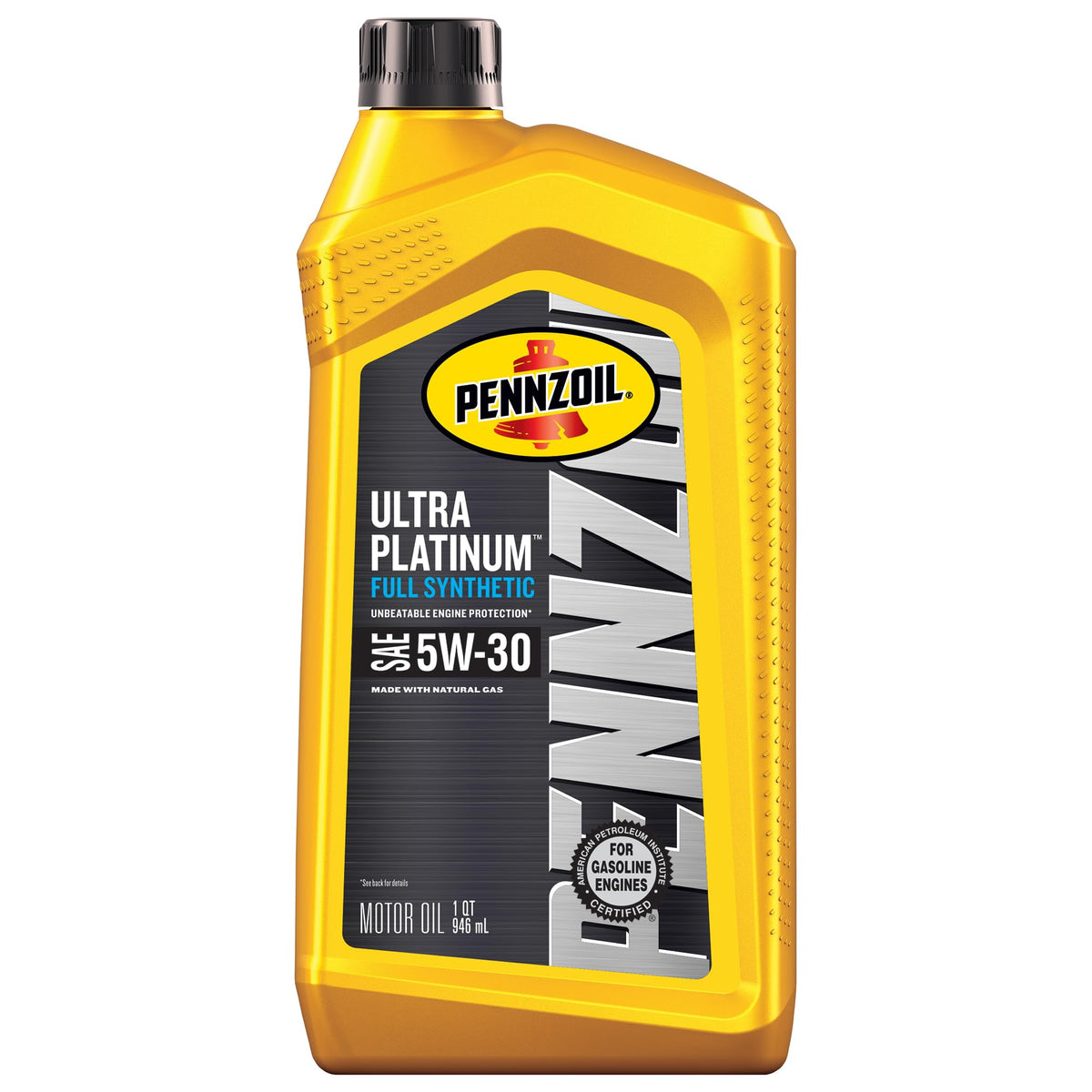 Pennzoil Ultra Platinum Full Synthetic 5W-30 Motor Oil, 1 Quart