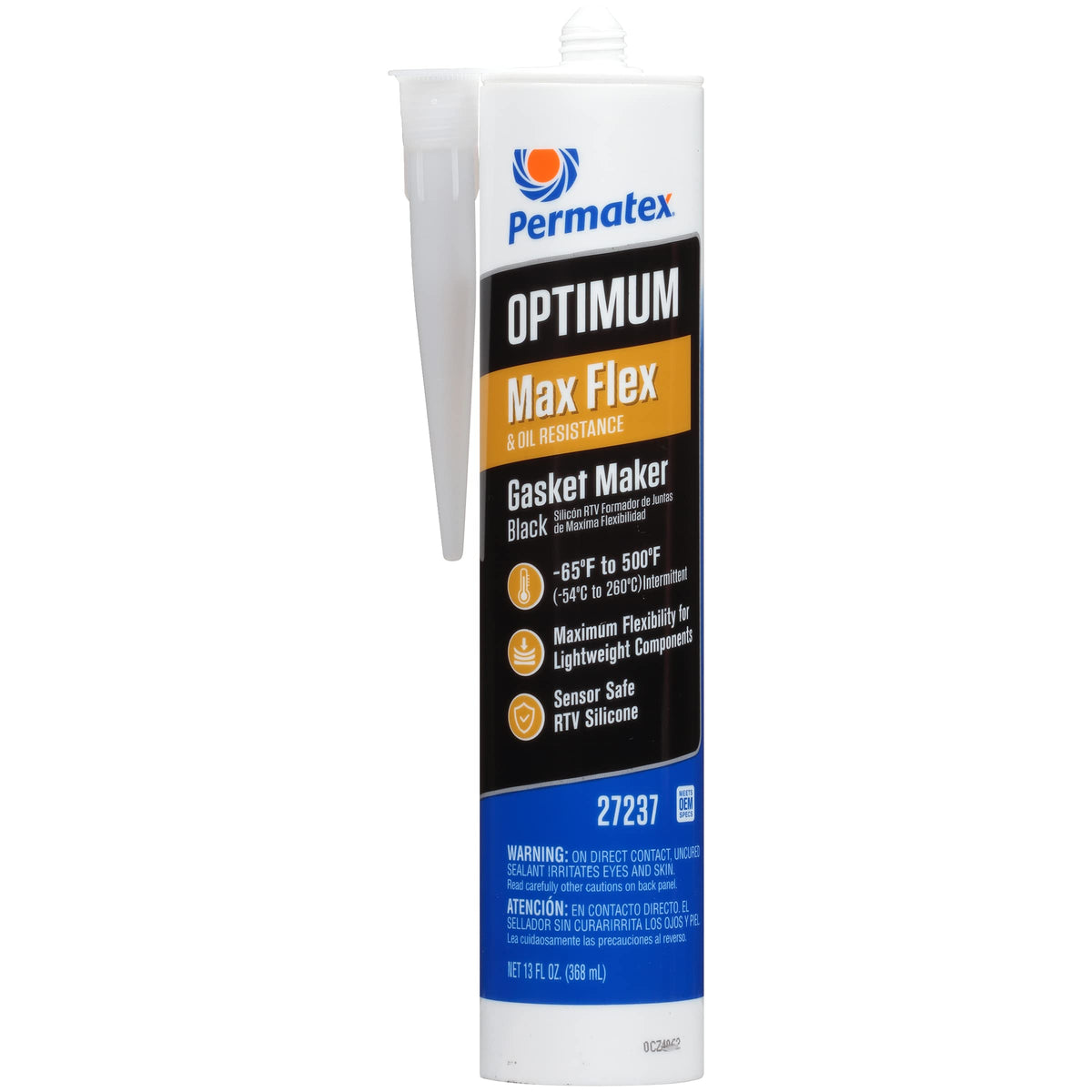 Permatex 27237 Optimum Black Gasket Maker, 13 Oz