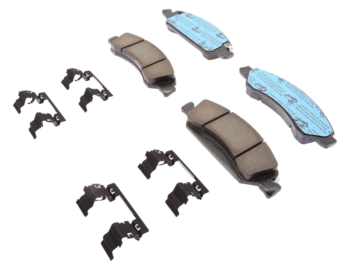 Acdelco Gold 17D1367Chf1 Ceramic Front Disc Brake Pad Kit