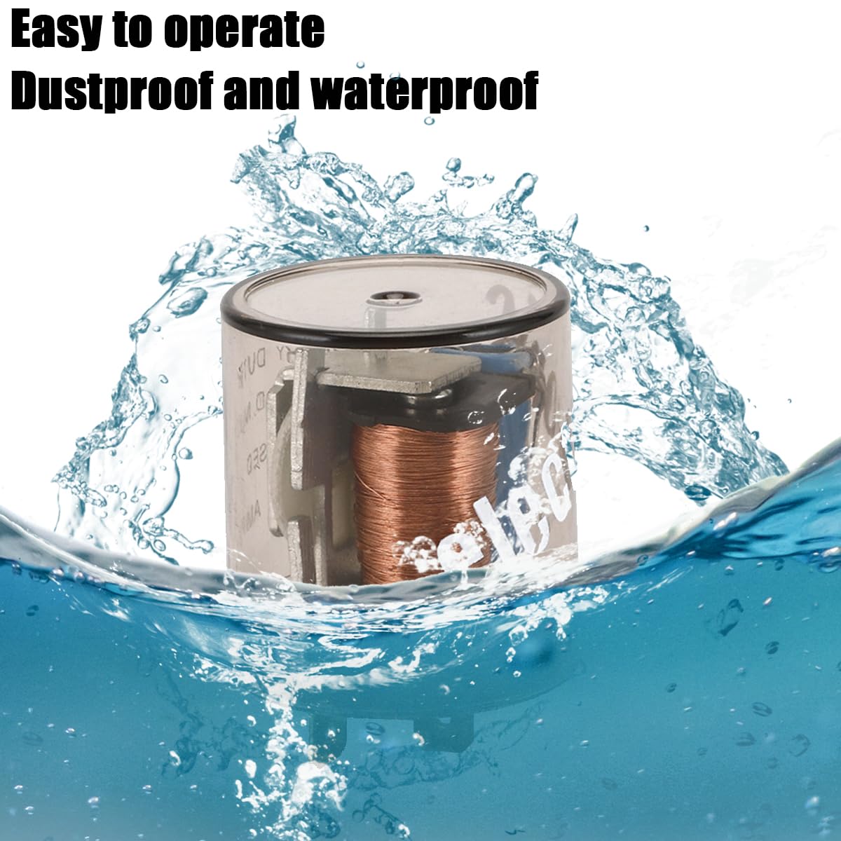 Zipelo 2 Pin Electronic Flasher Relay, 2 Pcs 12V Car Led Turn Signal Flasher Relay, Prong Round, Fix Turn Signal Bulbs Fast Hype