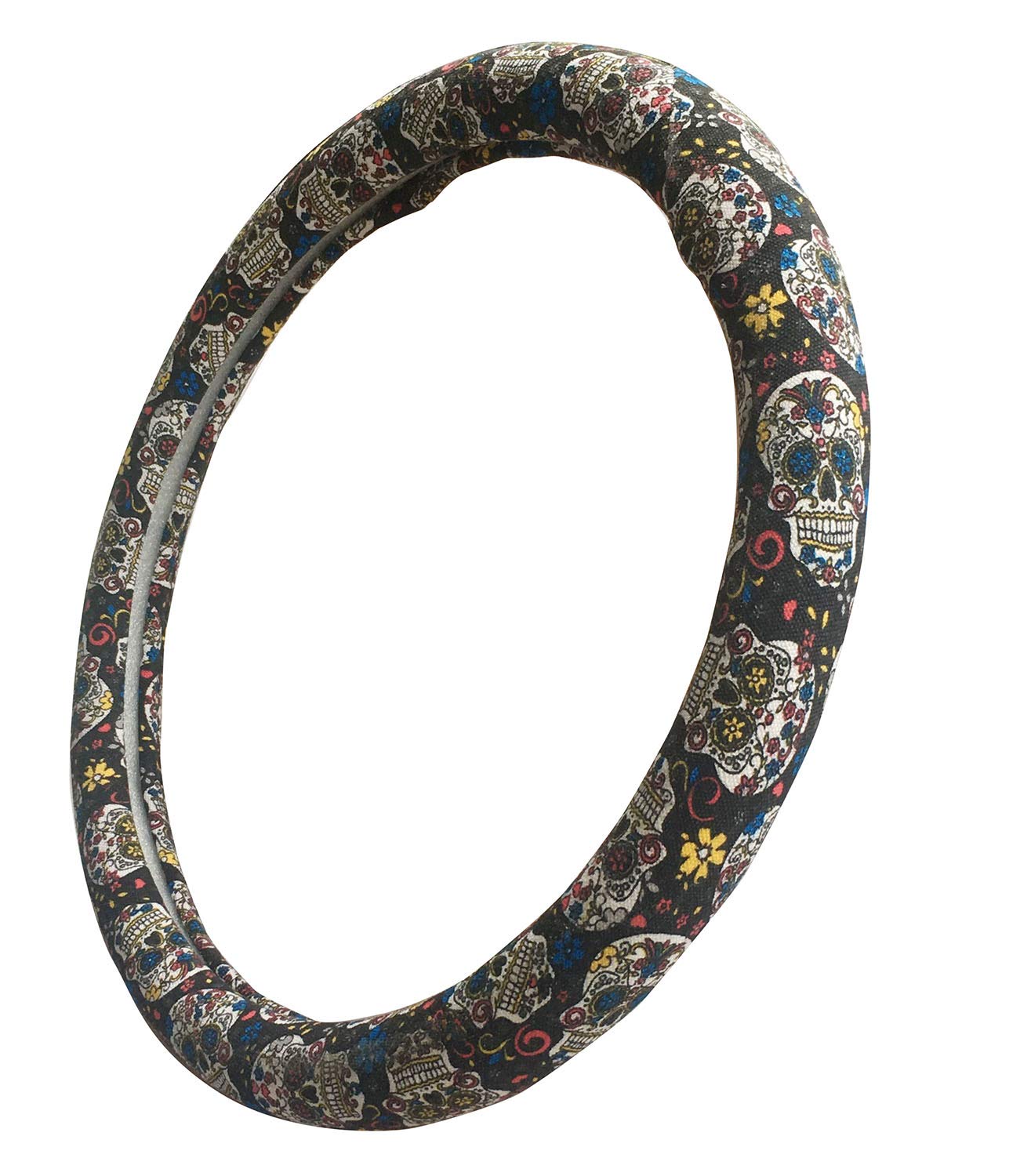 Women'S Cute New Flower Steering Wheel Cover (Safflower)