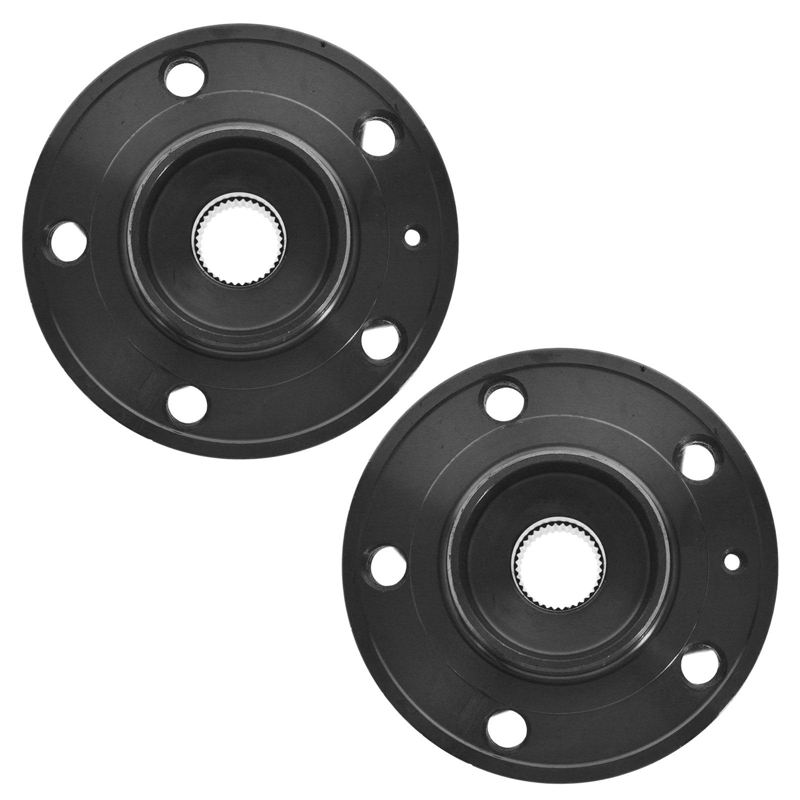 Trq Front Wheel Hub Bearings Assembly Set Compatible With 2001-2009 Volvo S60 1999-2006 S80 2001-2007 V70 2003-2007 Xc70