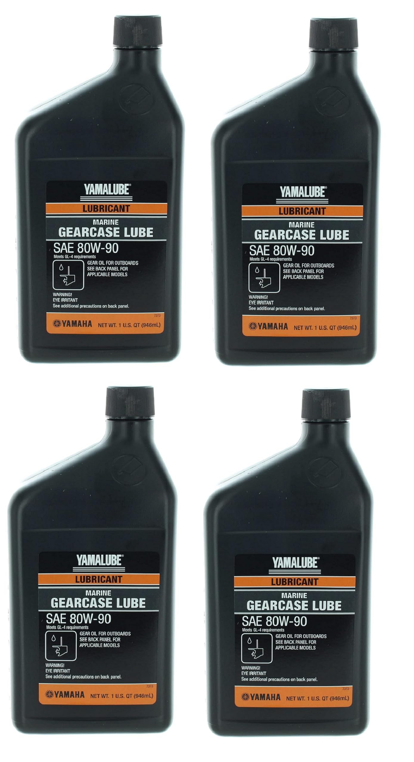 Yamaha Original OEM Yamalube Acc-GEARL-UB-QT Marine Lower Unit Gearcase Lube Yamalube OEM - 4 Quarts
