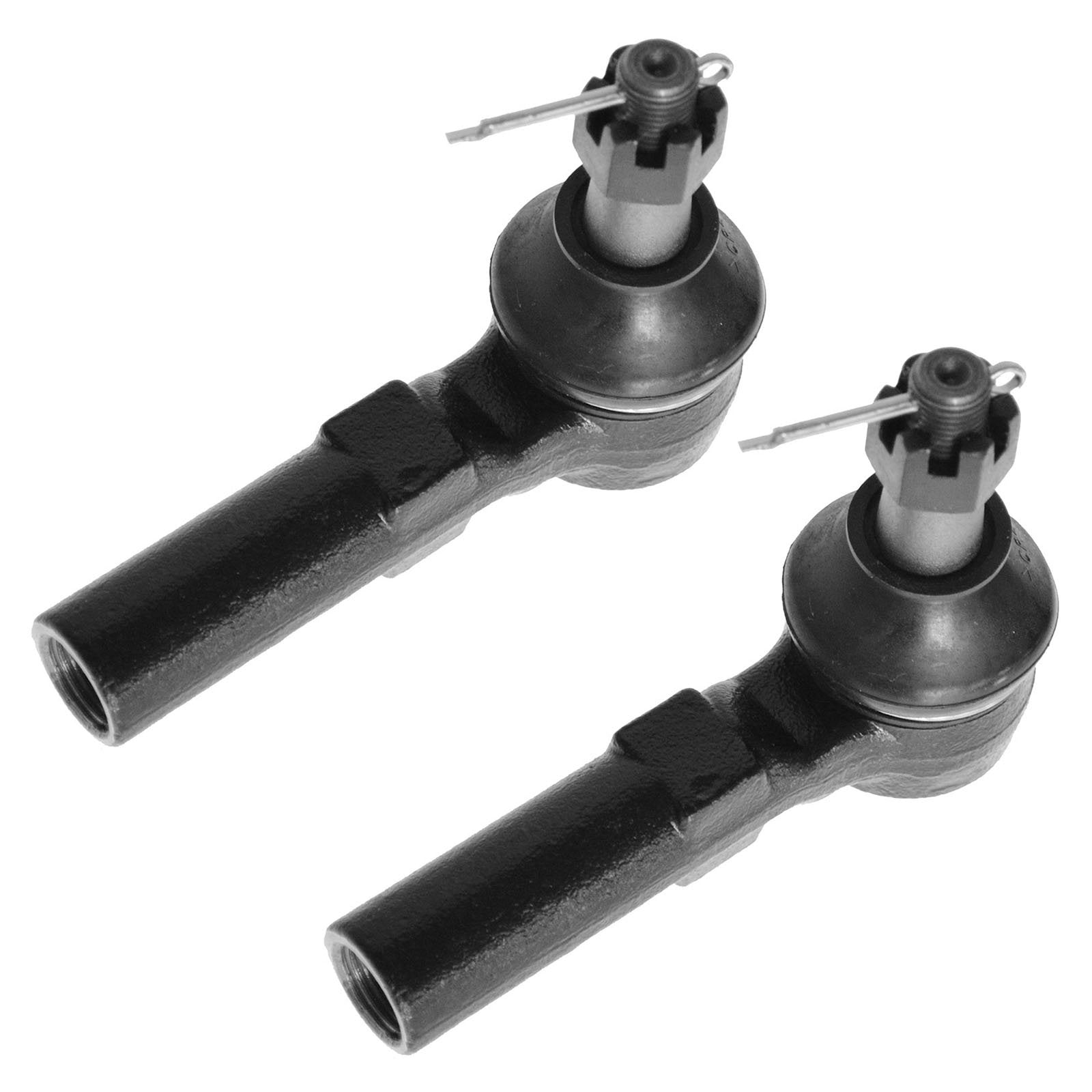 Trq Front Tie Rod Set Compatible With 2008-2009 Ford Escape Mazda Tribute Mercury Mariner