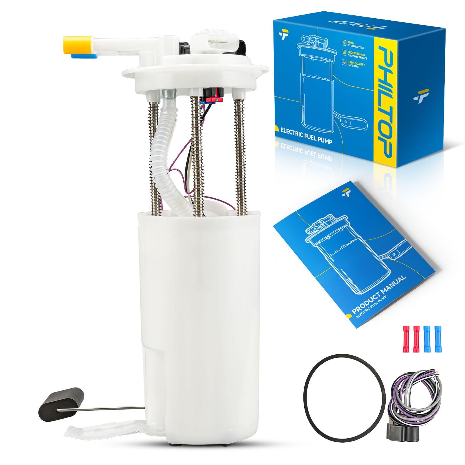 PHILTOP Electric Fuel Pump Assembly Fits for Isuzu Rodeo 1997-2000 and Honda Passport 1998-2000, FG0509