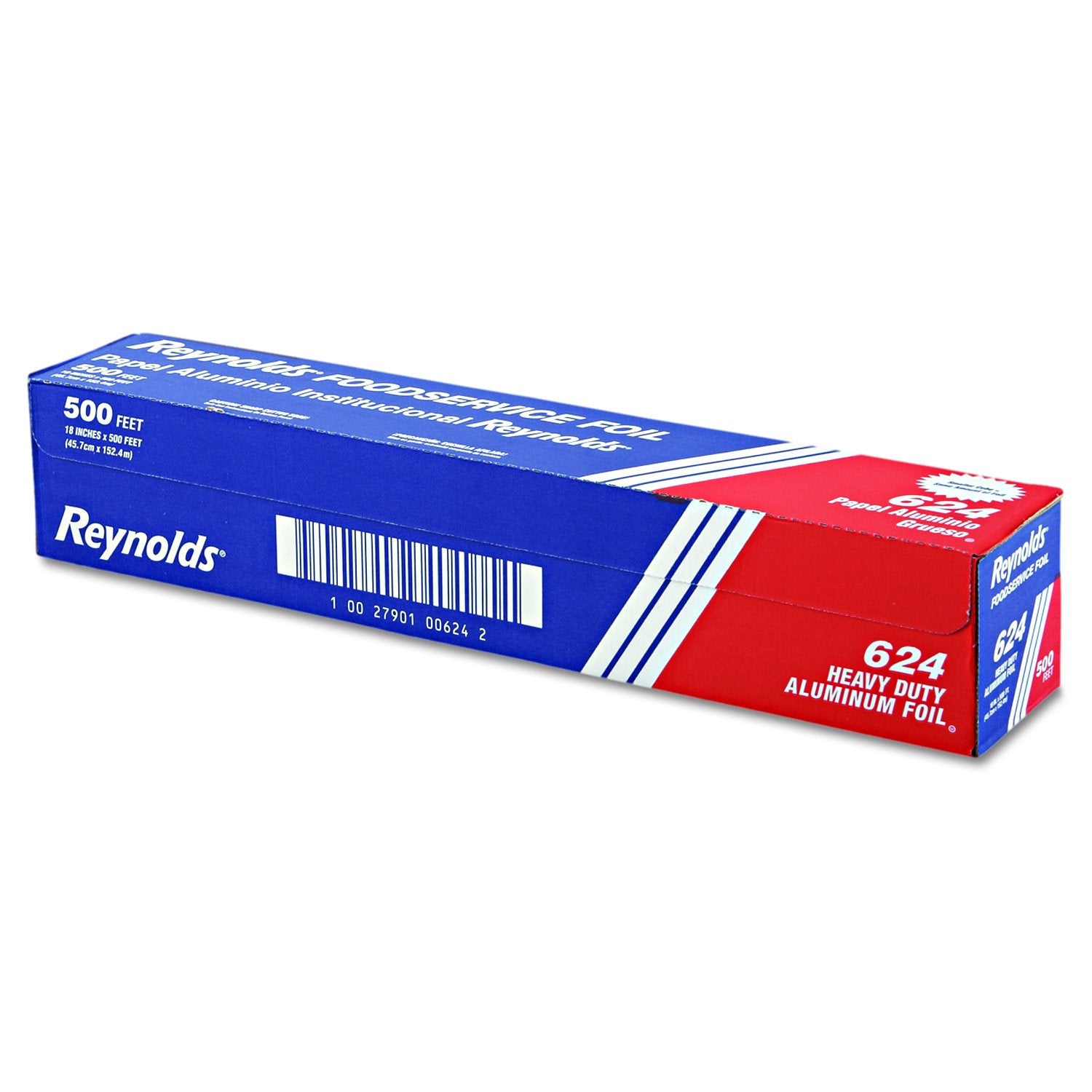 Reynolds 624 500 Length x 18 Width, Heavy-Duty Aluminum Foil Roll