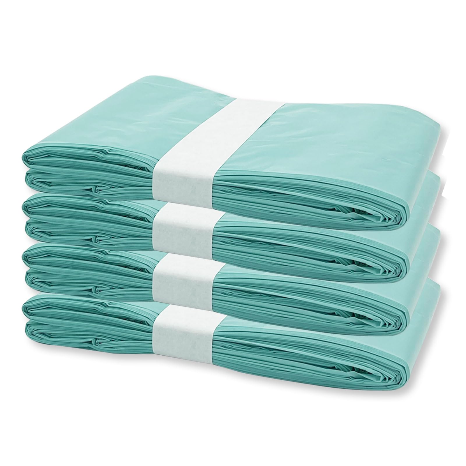 Diaper Pail Liner Refills Bags Compatible With Janibell Akord 330 Series Adult Diaper System, Green, Lightly Scented, 4 Count
