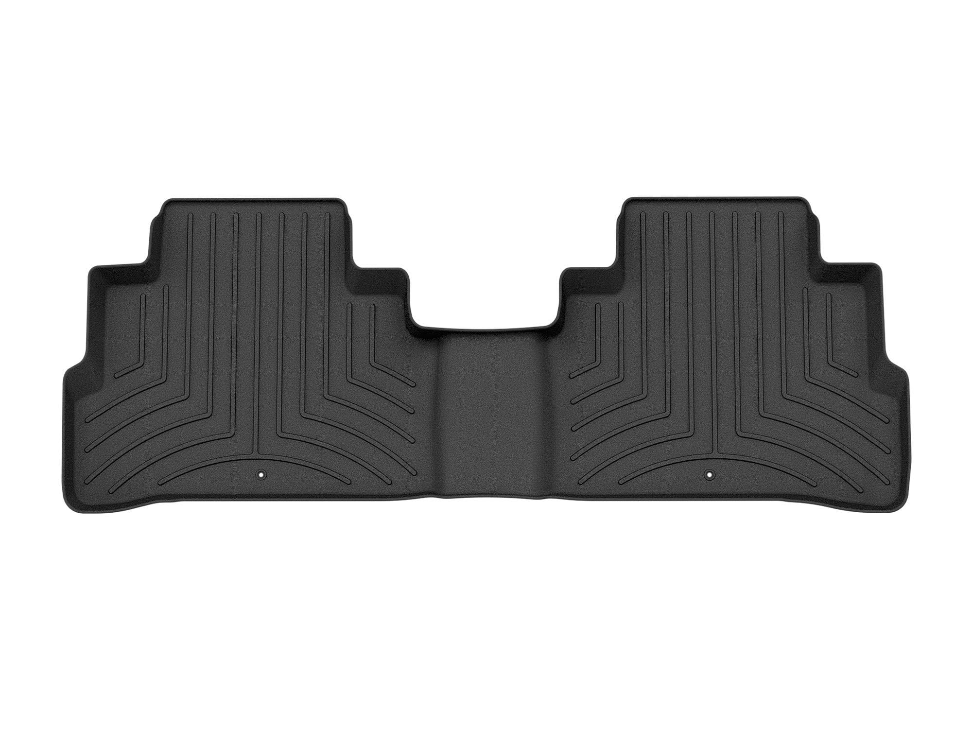 WeatherTech FloorLiner HP Custom Fit Floor Mats for Nissan Murano - 2nd Row (4415242IM), Black