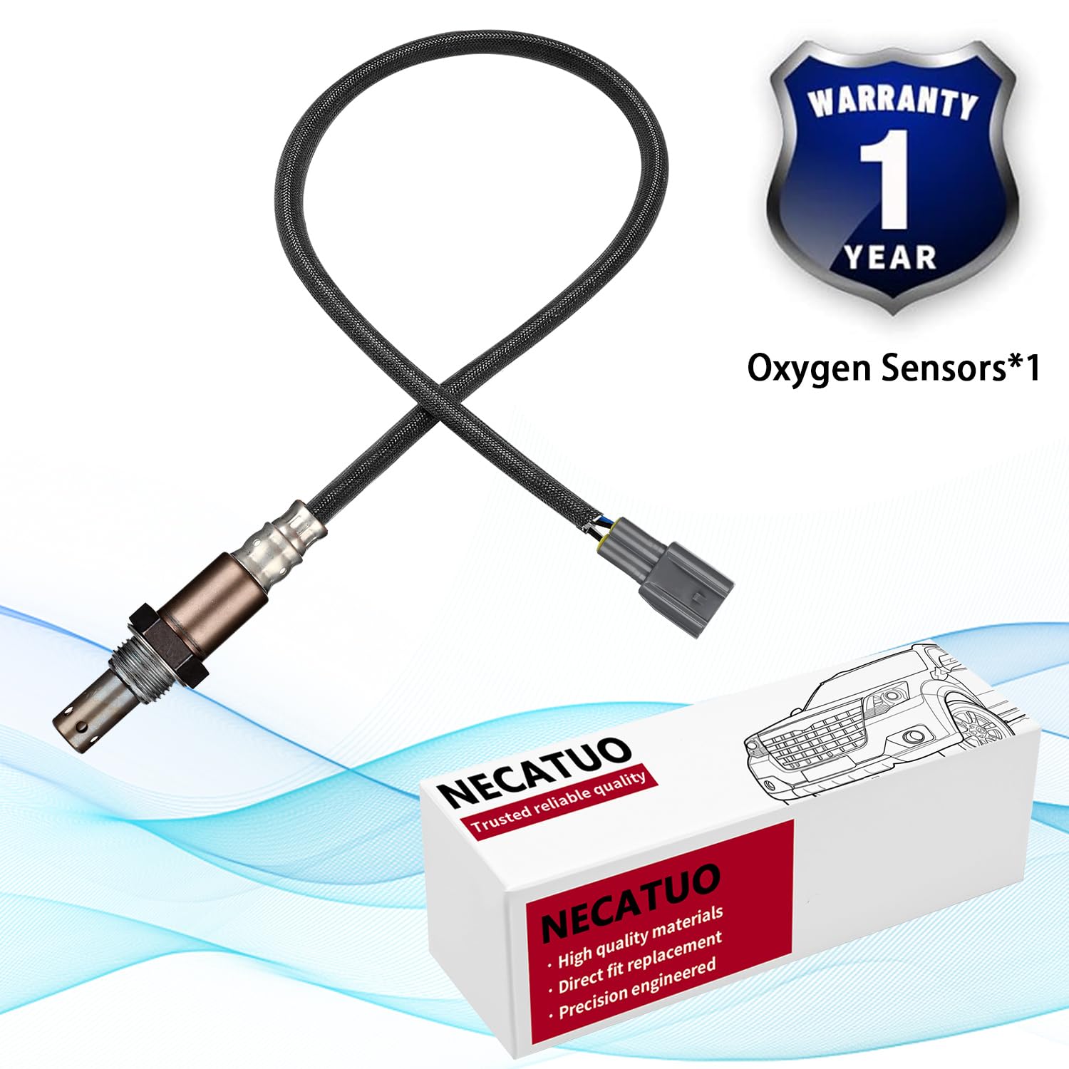 Necatuo 234-9047 Upstream O2 Oxygen Sensor Heated Air Fuel Ratio Compatible With Subaru B9 Tribeca Legacy Outback Lexus Es300, C