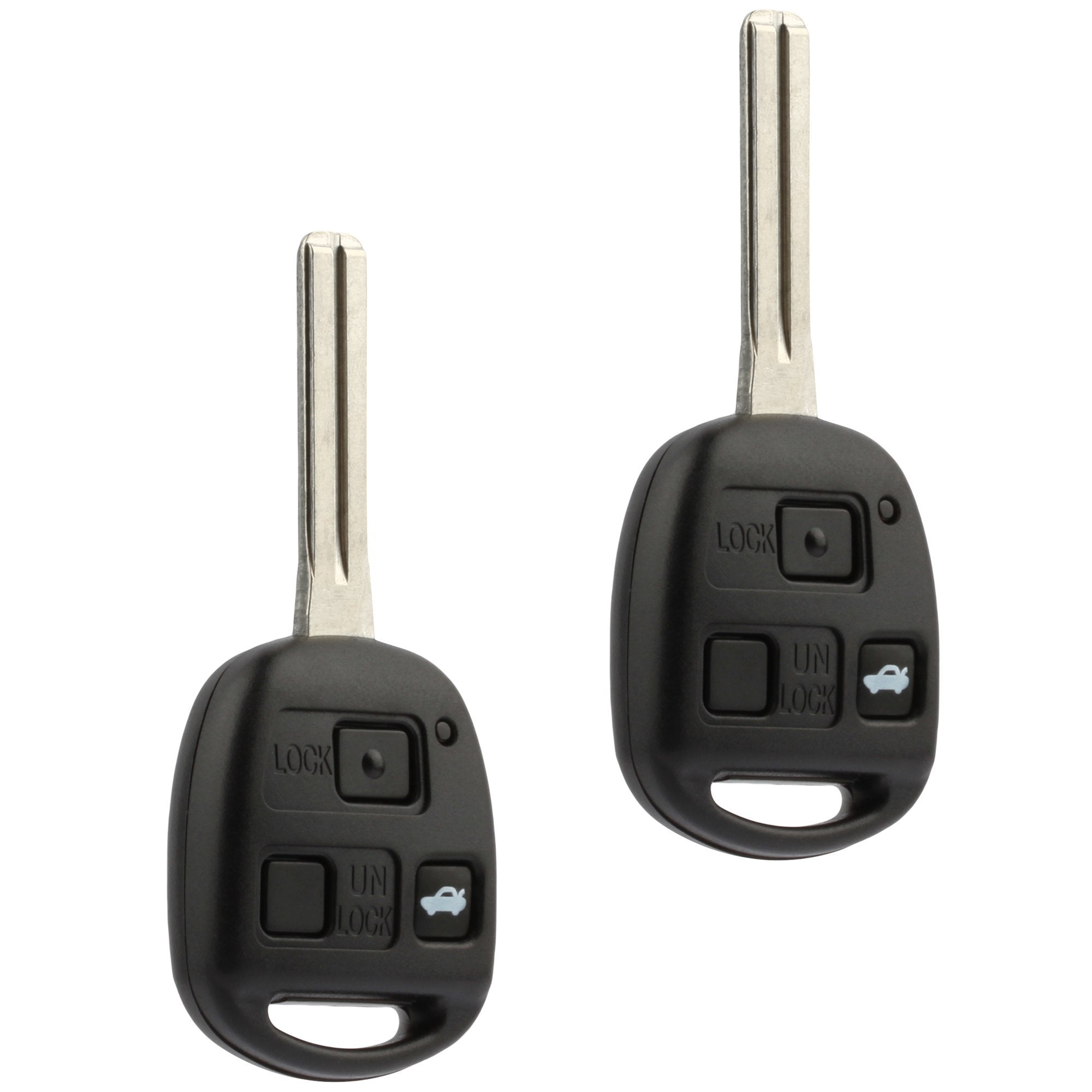 Car Key Fob Keyless Entry Remote fits ES330 LS430 SC430 (HYQ12BBT, 1511A-12BBT), Set of 2
