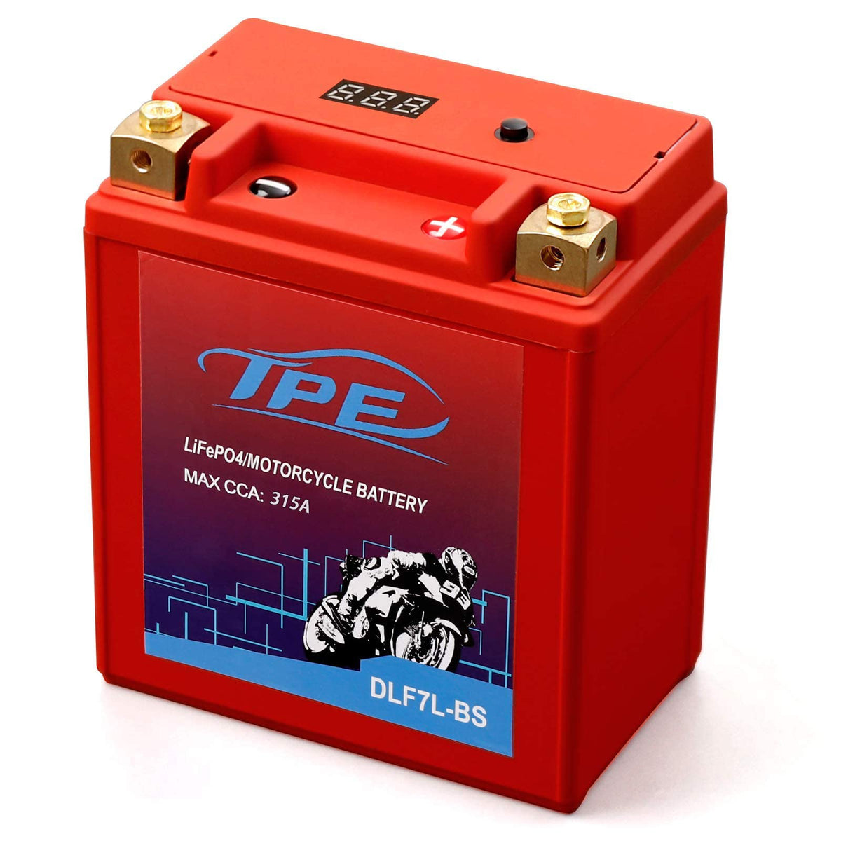 Lithium Motorcycle Battery Ytx7L-Bs 12V Lithium Powersport Battery With Smart Battery Management System, Lifepo4 Engine Start Ba