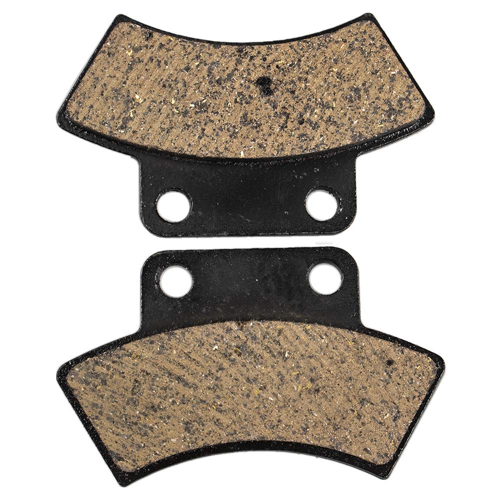 NICHE Rear Center Brake Pad Set for Polaris Sportsman Scrambler 500 400 2200899 2200464 Organic