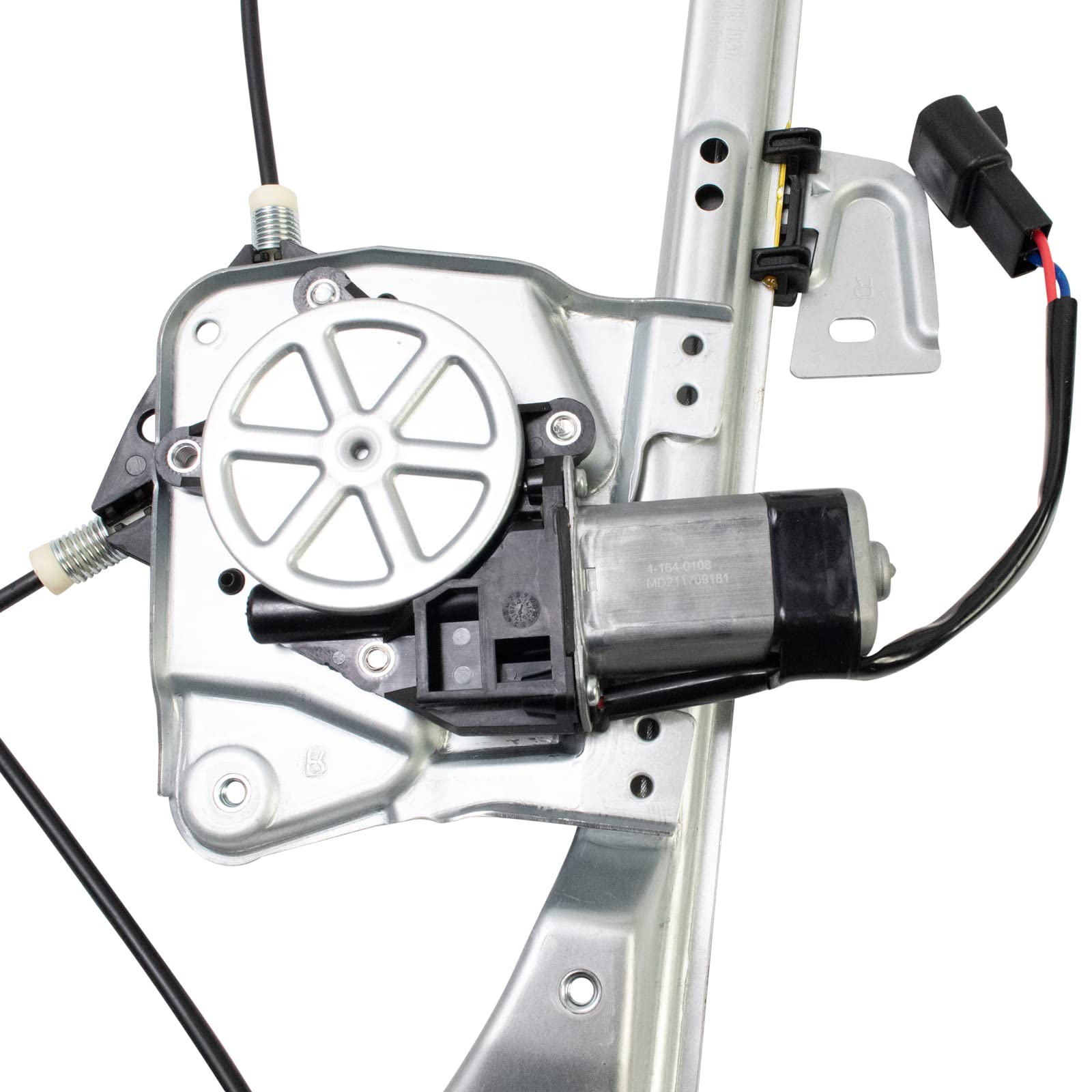 Trq Front Right Power Window Regulator & Motor Assembly Passenger Side Compatible With 1999-2004 Oldsmobile Alero 1999-2005 Pont