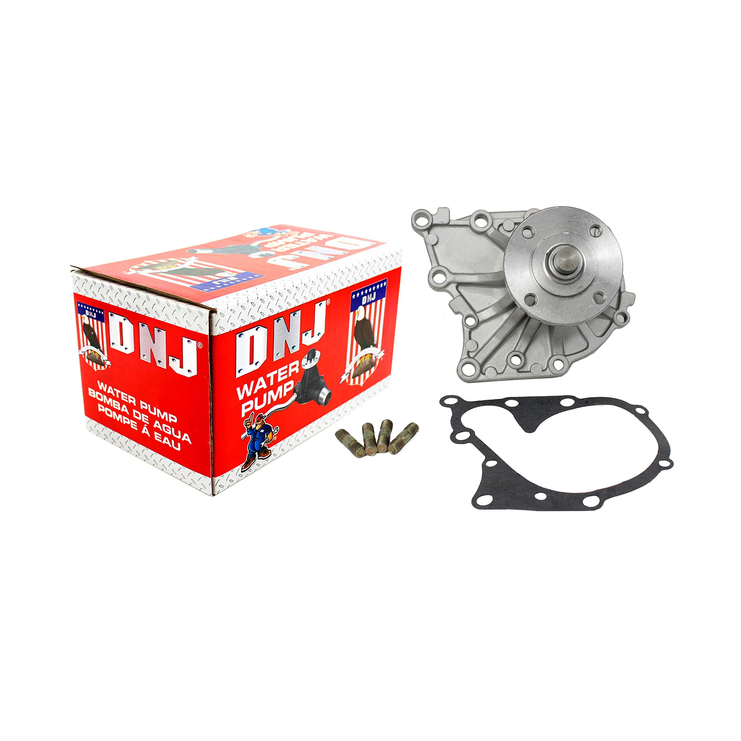 DNJ WP942 Water Pump for 1986-1992/ Toyota/Cressida, Supra/ 3.0L/ DOHC/ L6/ 24V / 2954cc / Naturally Aspirated, Turbocharged, 7MGE, 7MGTE
