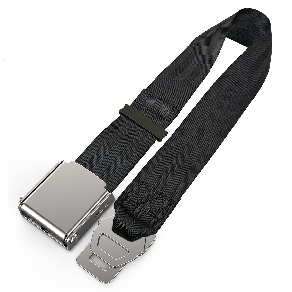 Hadwoer 2 in 1 Airplane Seat Belt Extender - Adjustable Length, Fits All Airlines Including Southwest Airlines' 737-800/737MAX8