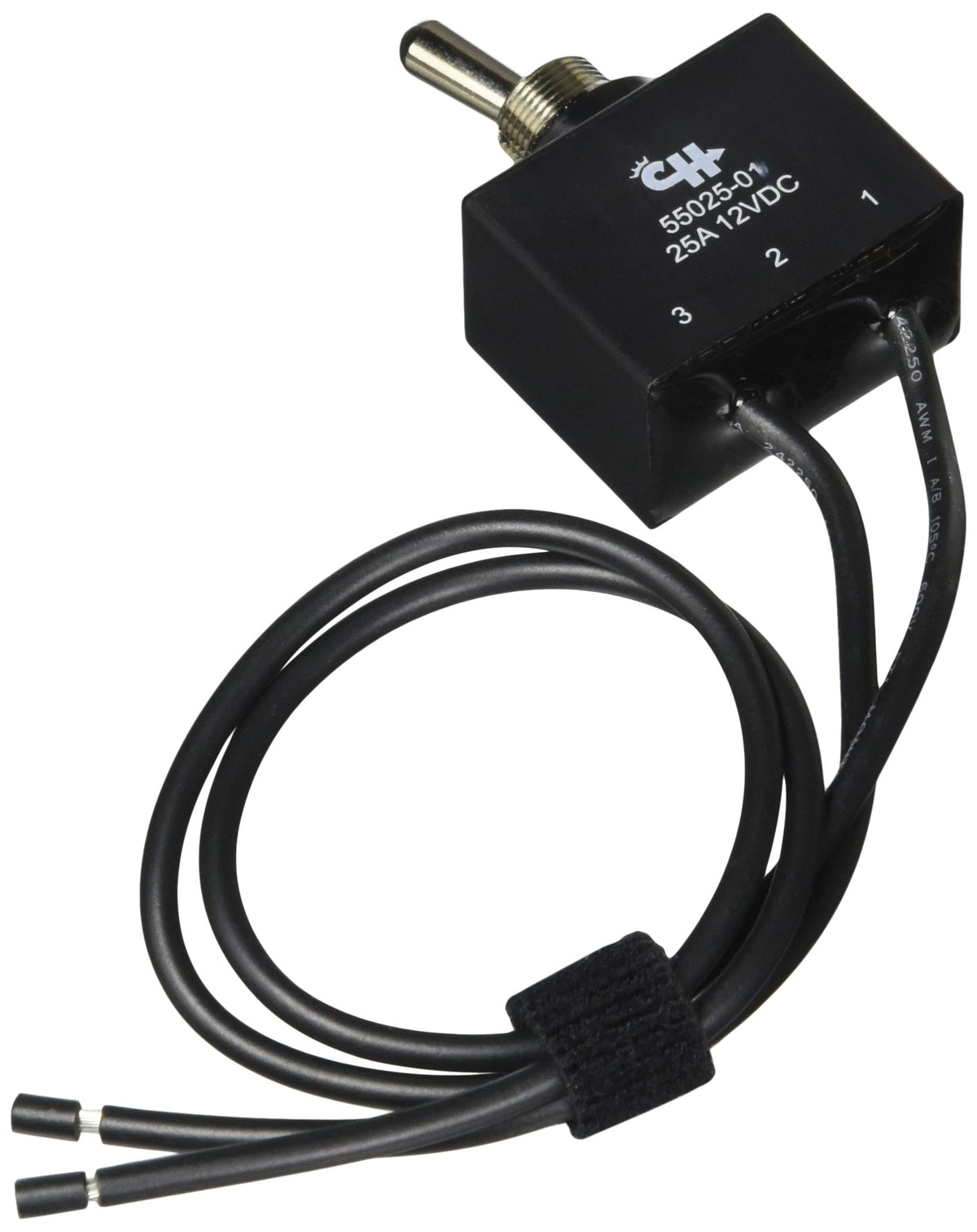 Cole Hersee 55025-01-BP SPST Toggle Switch (Off-Momentary On Sealed)