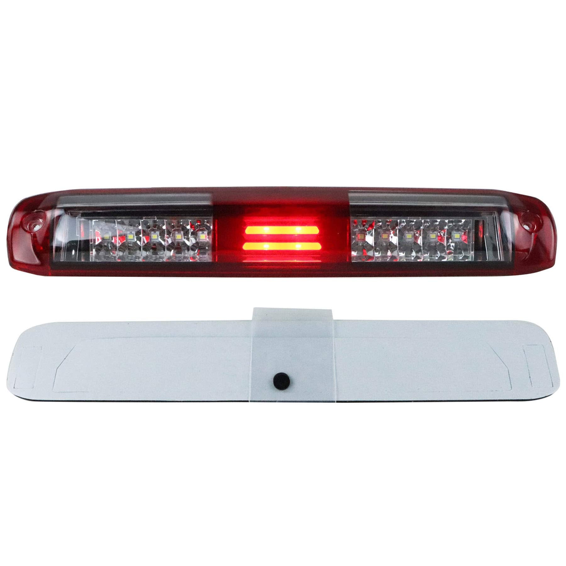 Tresound 3Rd Third Brake Light For 99-07 Chevy Chevrolet Silverado, Gmc Sierra 1500 2500 3500 Hd Classic, Led Cargo Lamp High Mount Stop Light Red