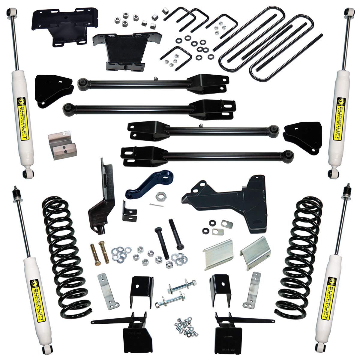 RealTruck SUPERLIFT SUSPENSION | 9100 | Rear Component Box | One Box of Multi Box Kit | Fits 2017-2022 Ford F-250 / F-350 4WD Di