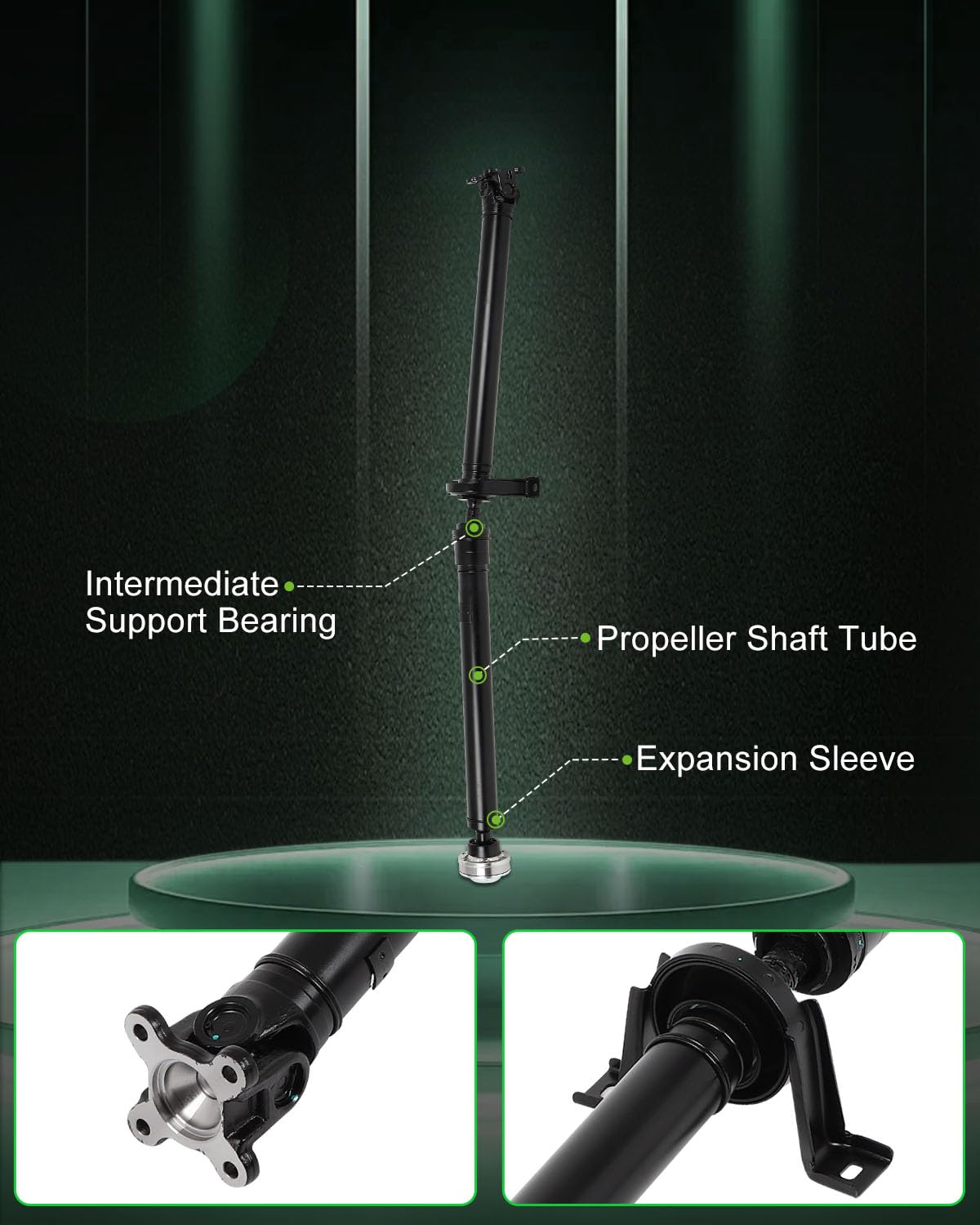 Scitoo?61.125''?Steel Rear Driveshaft Assembly Drive Shaft Prop Shaft For Buick Enclave 2012-2017,For Chevrolet Traverse 2012-20