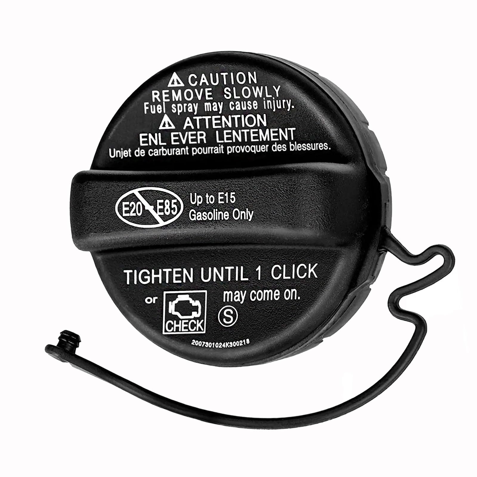 Jkorkm Fuel Tank Filler Cap,Gas Cap Replace 77300-07030 Compatible With Toyota 2015 Venza 2015-2016 Highlander Sienna 2015-2017