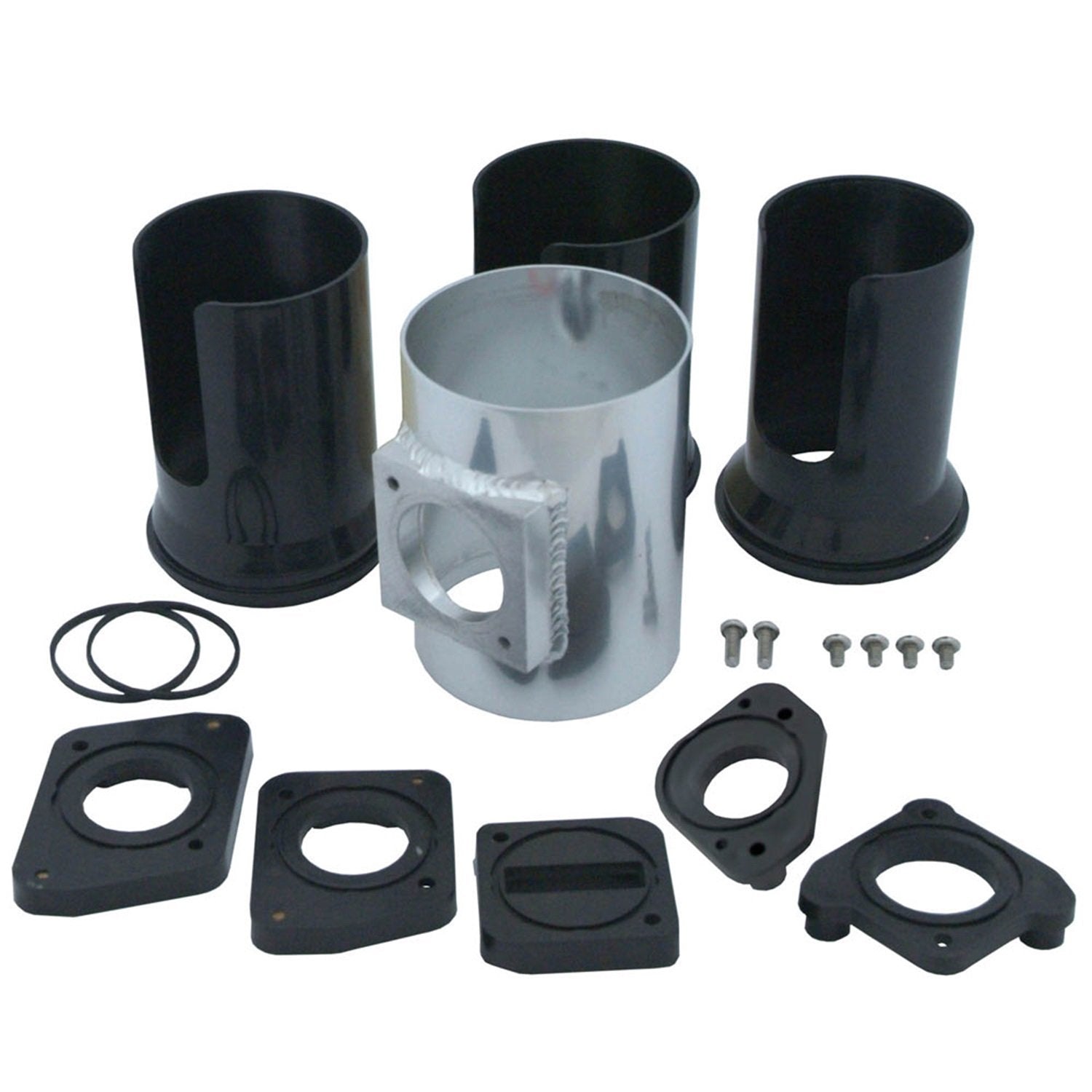 Spectre Performance 9405 3 Aluminum Mass Air Flow Sensor Kit (Spe-9405) , Black