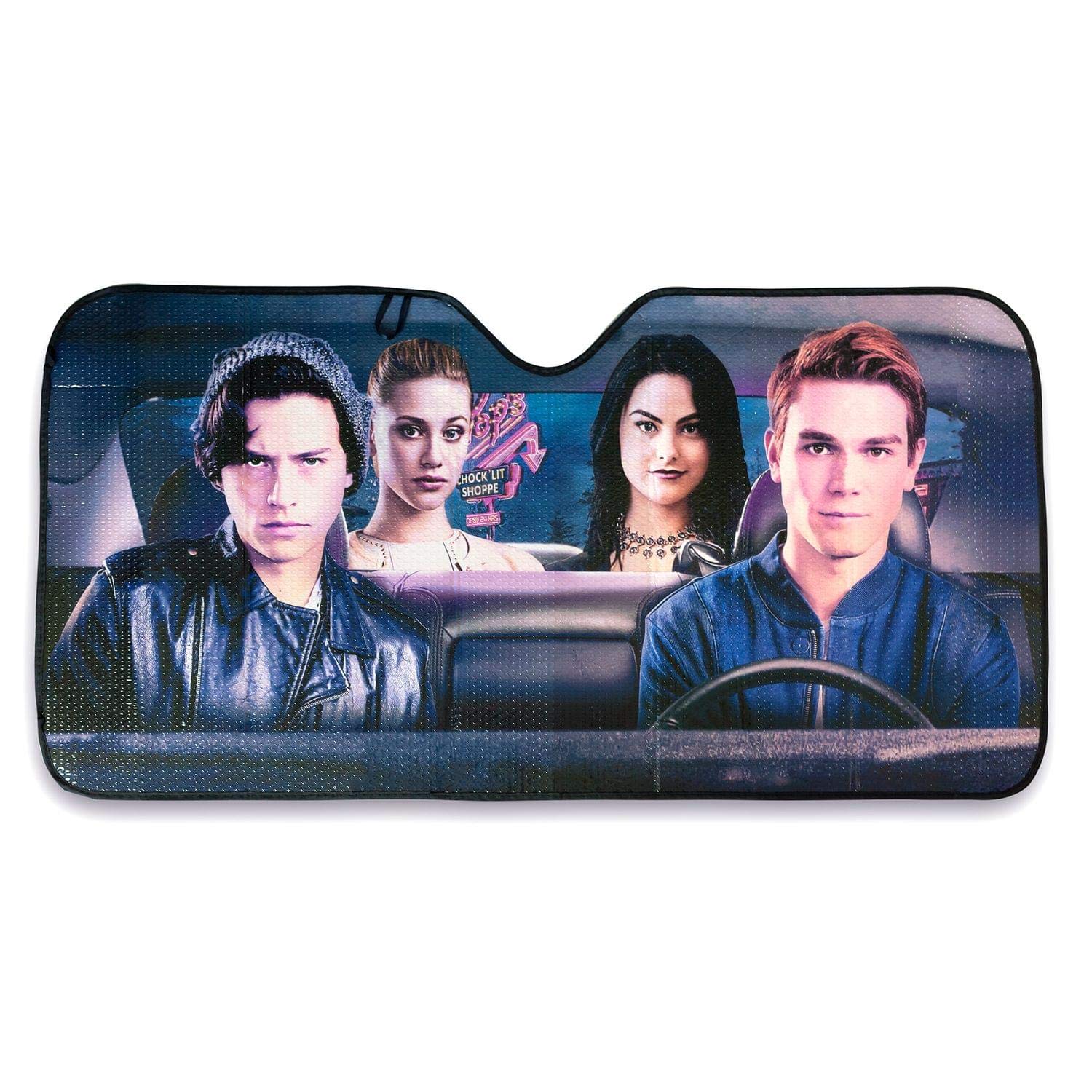 Riverdale Car Shade Protector | Blocks UV Rays Sun Visor Protector | Sunshade to Keep Your Vehicle Cool and Damage Free | Easy t